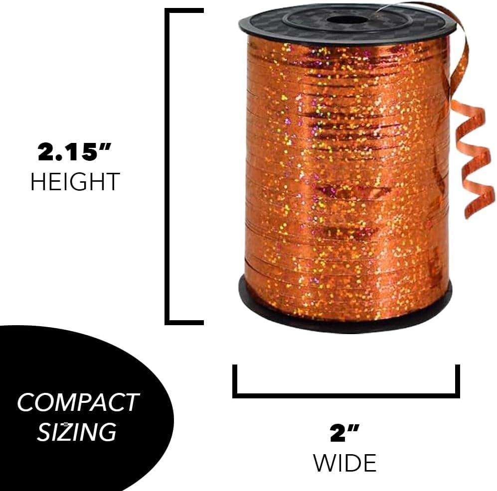 Wellsay 12 Rolls Glitter Curling Ribbons for Balloon, Christmas, Wrap, Birthday Party – Assorted Metallic Sparkling Colors for and Craft, Party