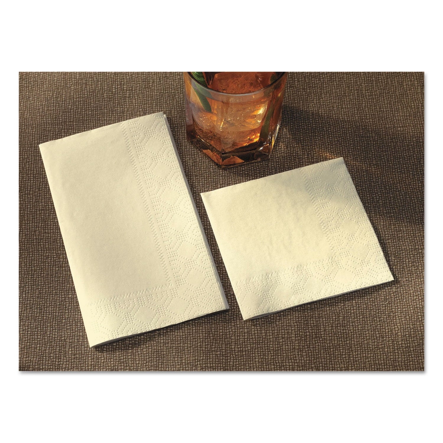 Hoffmaster 2-Ply White Dinner Napkins, 1000 count