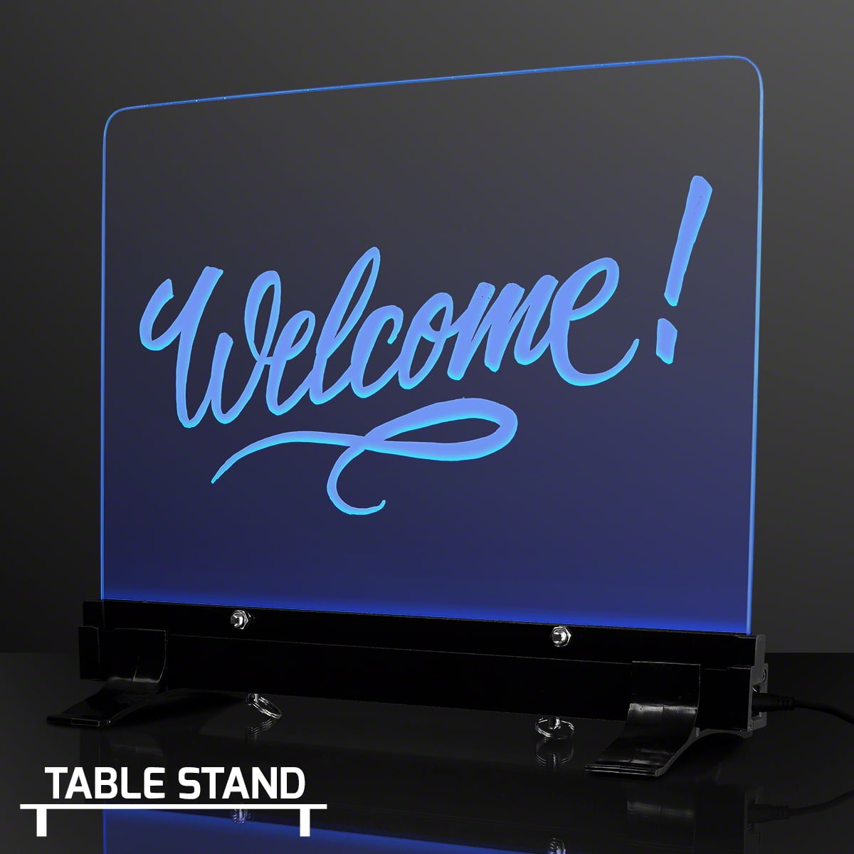 FlashingBlinkyLights Light Up Write On LED Sign Board