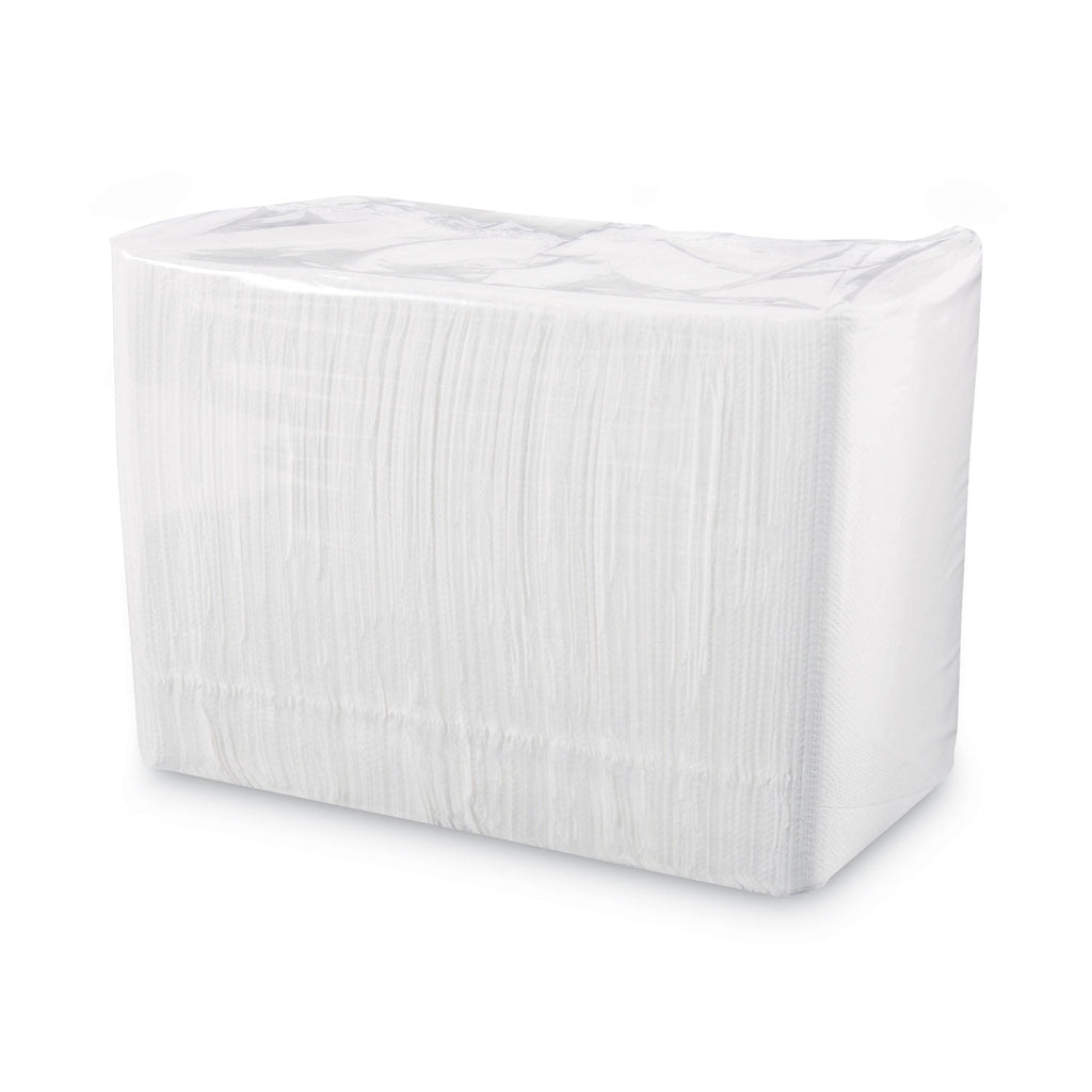 Boardwalk 1/4-Fold Lunch Napkins, 1-Ply, 12" x 12", White, 6000/Carton