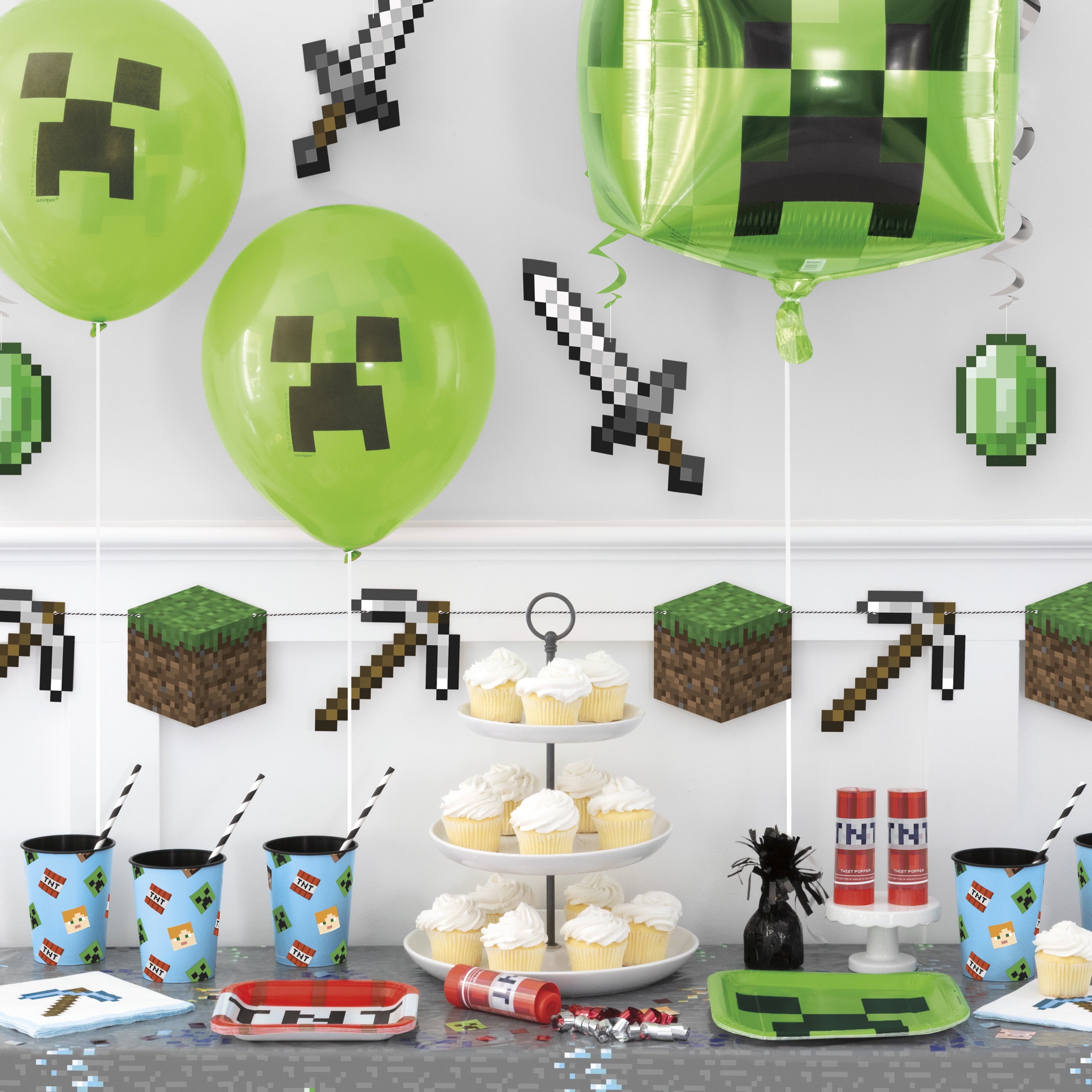Minecraft Pull String Pinata