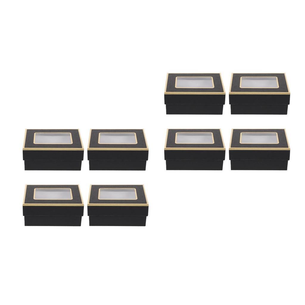Masteelf 8 Pcs  Paper Gift Box Birthday Gift Packing Box Creative Storage Container