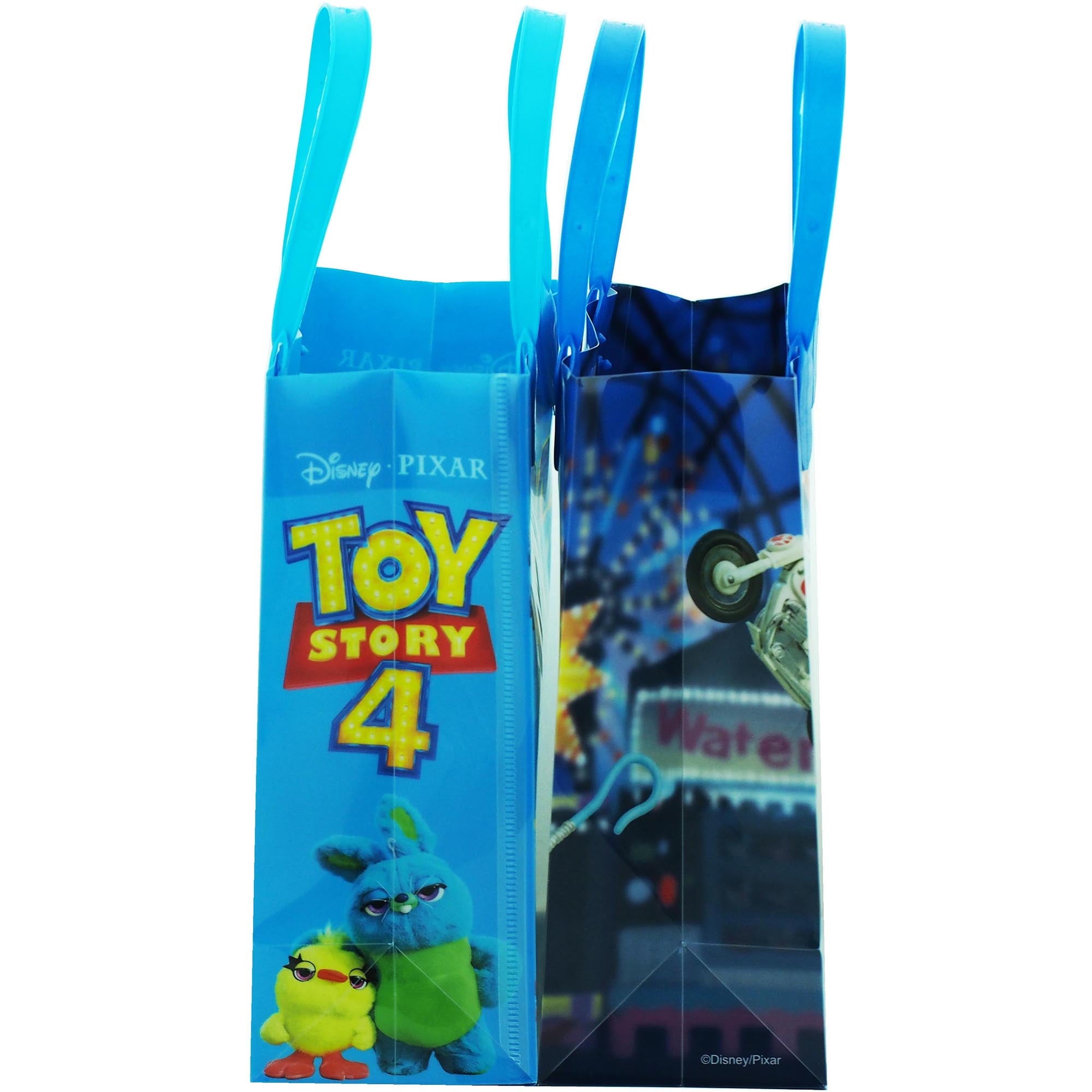 Toys Story 12 Party Favor Reusable Goodie Medium Gift Bags 8"