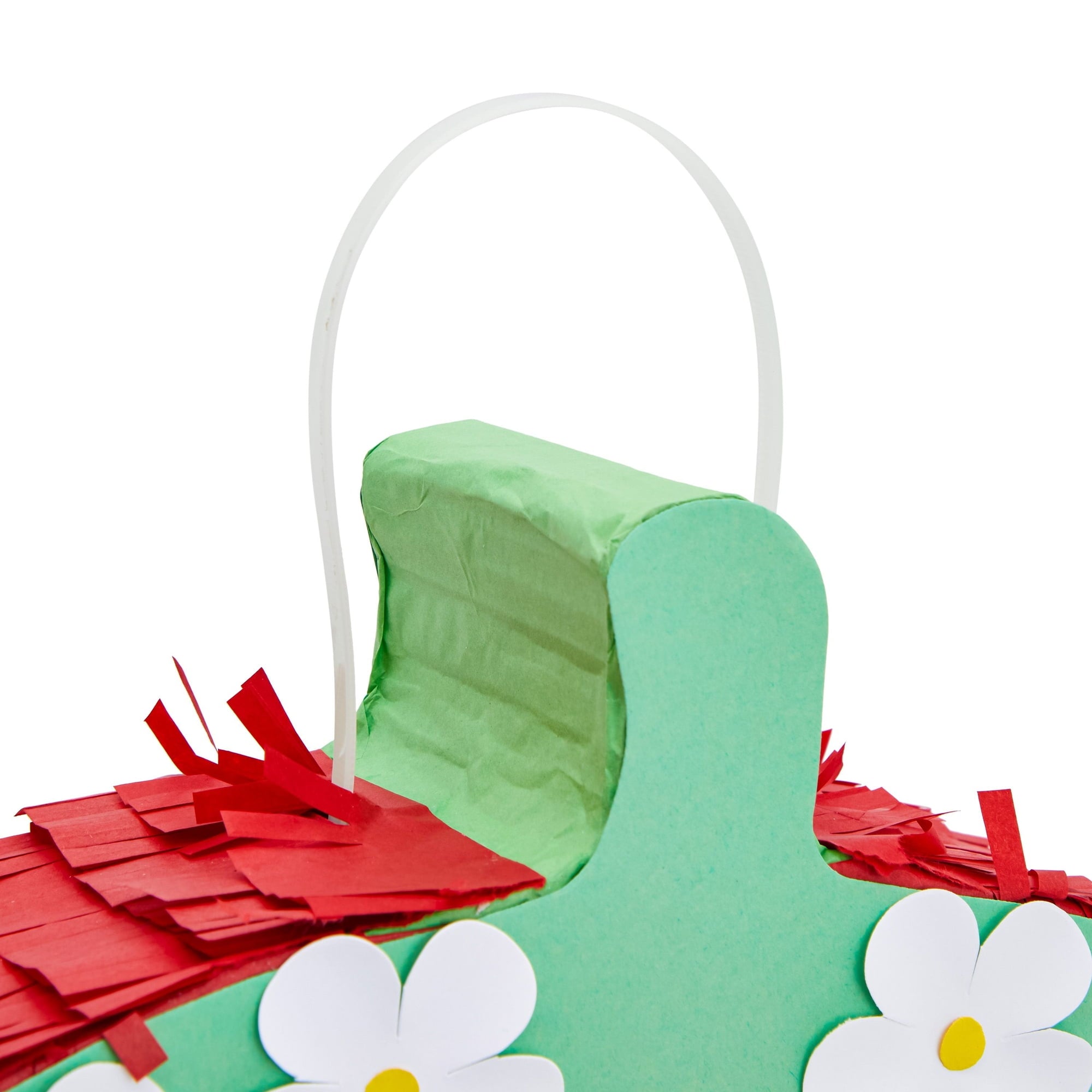 Strawberry Pinata - Fruit Themed Summer Birthday Party Decorations (Small, 16.5 x 13 x 3 in)