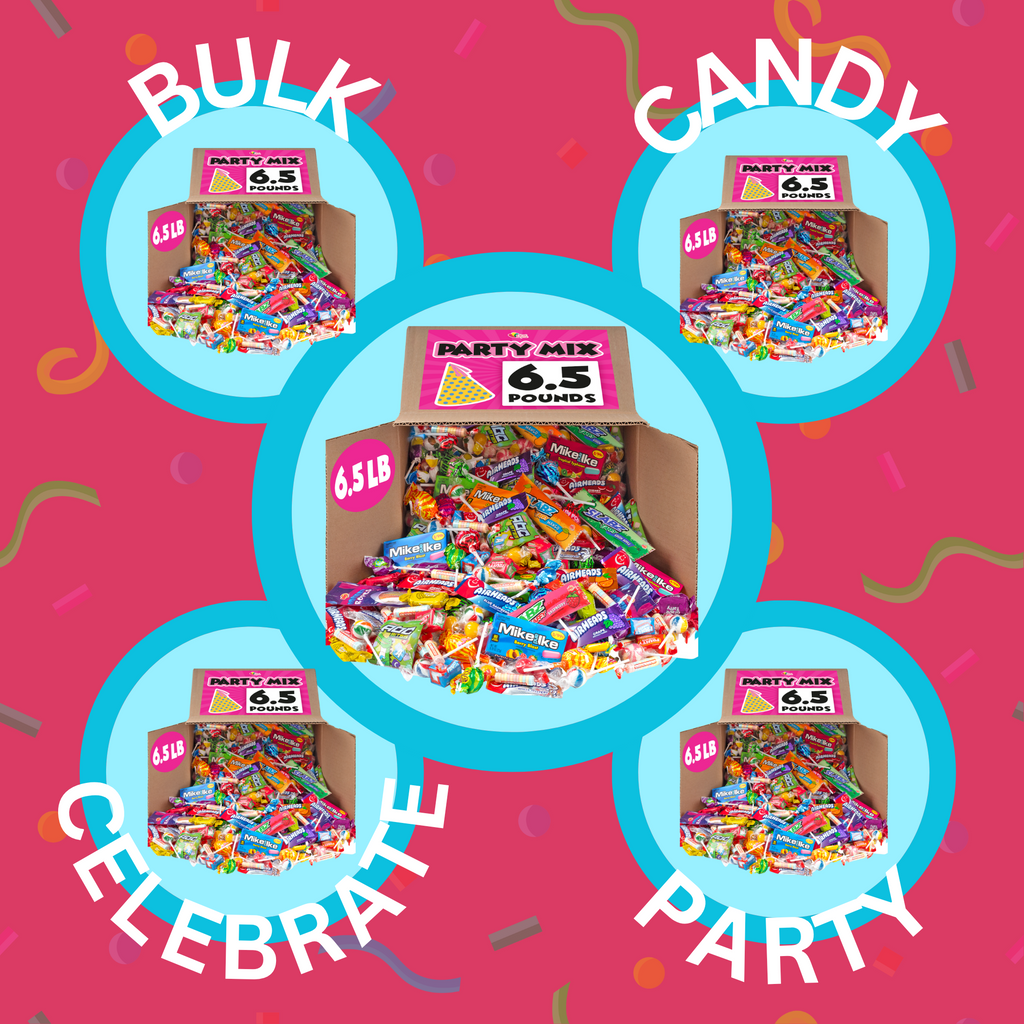 Halloween Candy Bulk - 6.5 Pounds - Assorted Pinata Mix  - Trick or Treat - A Great Surprise - Parade Goodie Bag Variety Pack