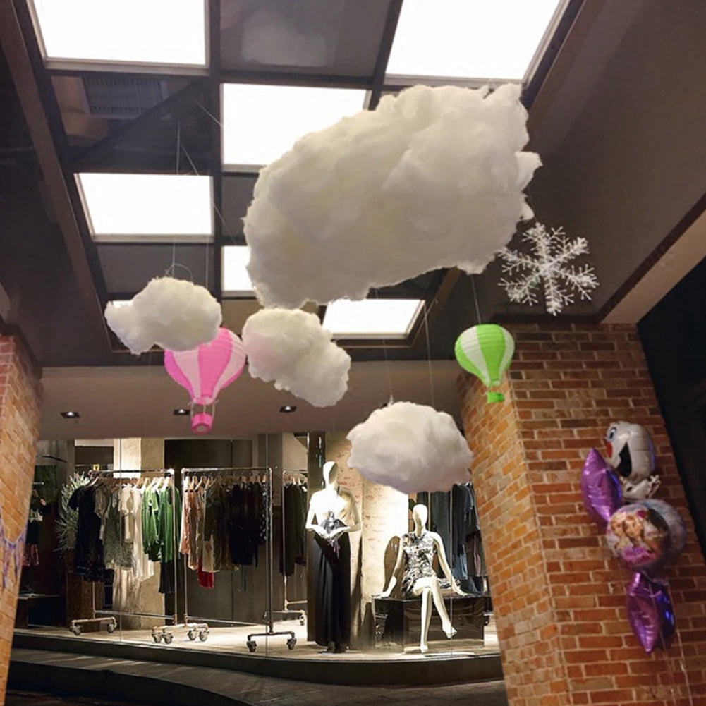 Naierhg Party Prop Backdrops Hanging Decoration Cloud Shape Hanging Supplies Photographic Prop