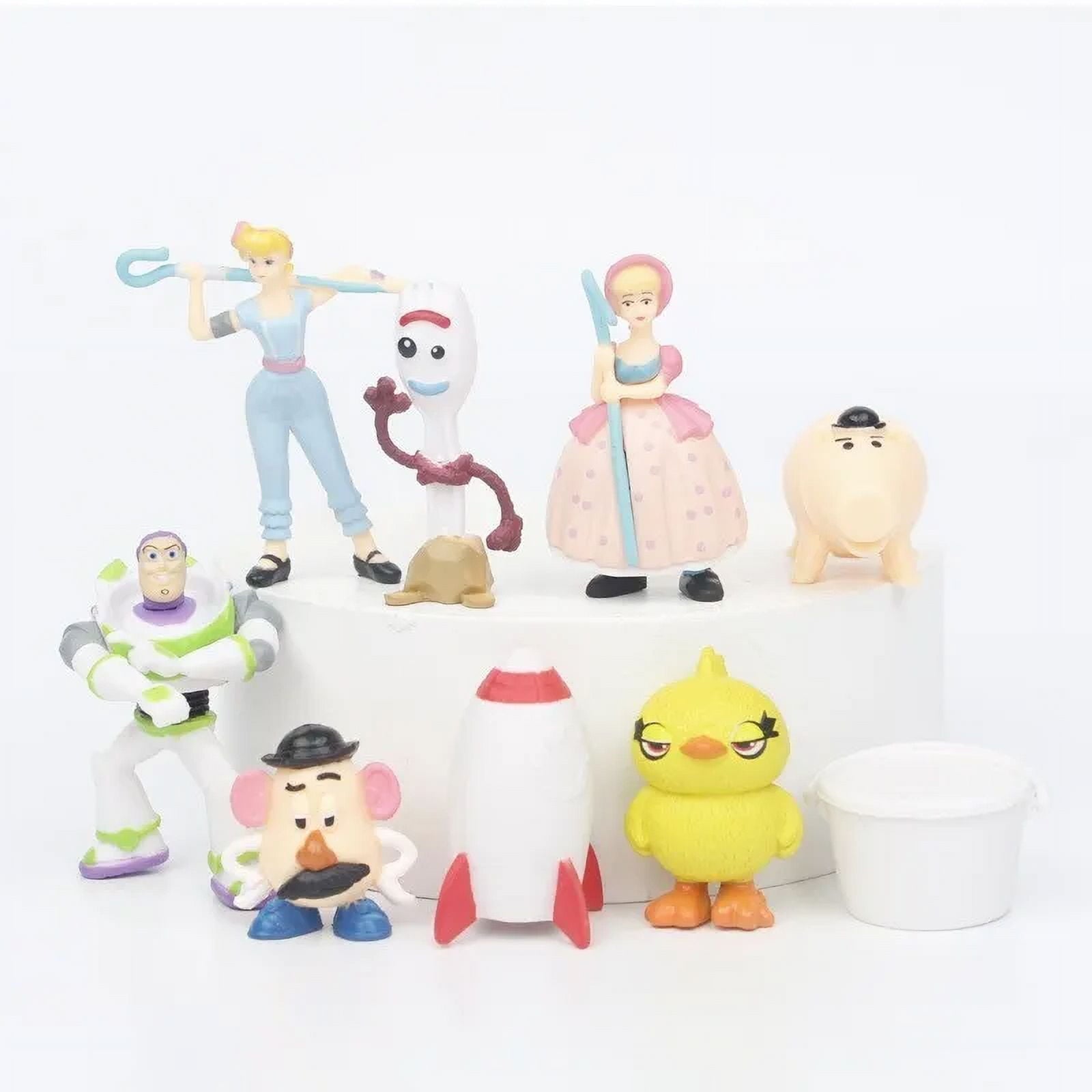 Toy Story Action Figures Cake Topper, by ApexComm (36 Count)