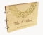 Darling Souvenir Personalized Engraved Laser Cut Wedding Guest Book Wooden Cover Sign-in Book Registry Guestbook Scrapbook-BK