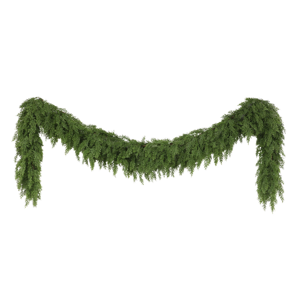 9 ft. x 10 in. Artificial PE Cedar Garland