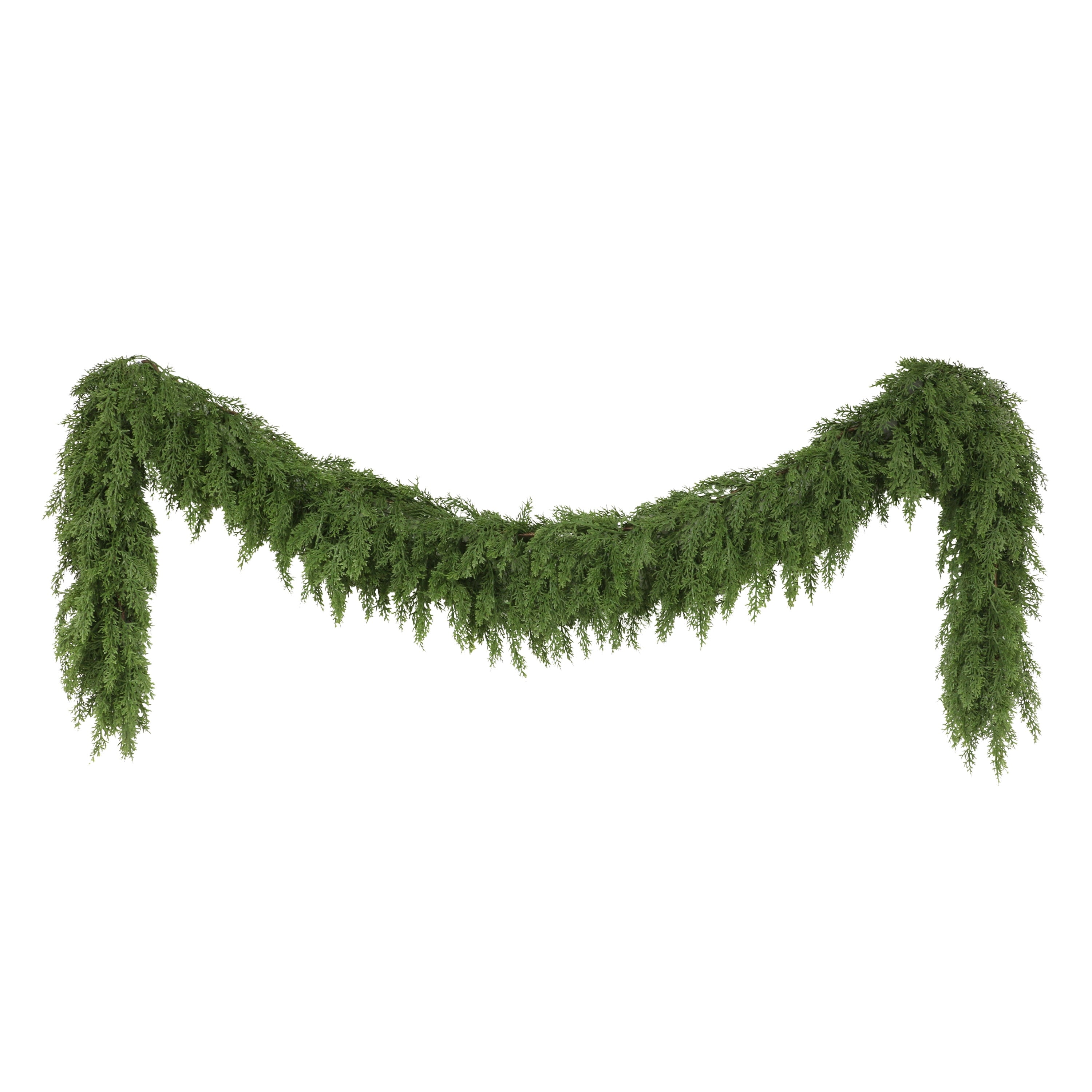 9 ft. x 10 in. Artificial PE Cedar Garland