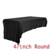 Unique Bargains Sequin Table Covers for Dining Room Parties or Dances Tablecloths Light Purple 71"x71"