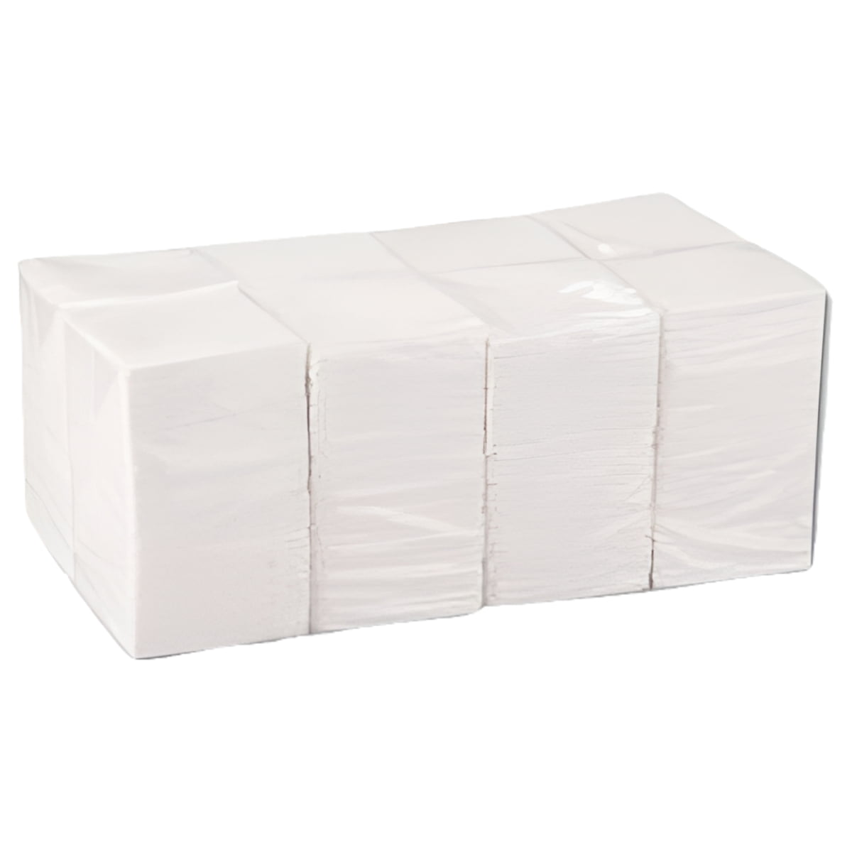 Dixie 1/4-Fold 1-Ply Beverage Napkin, 96019, White, 4,000 Napkins per Case