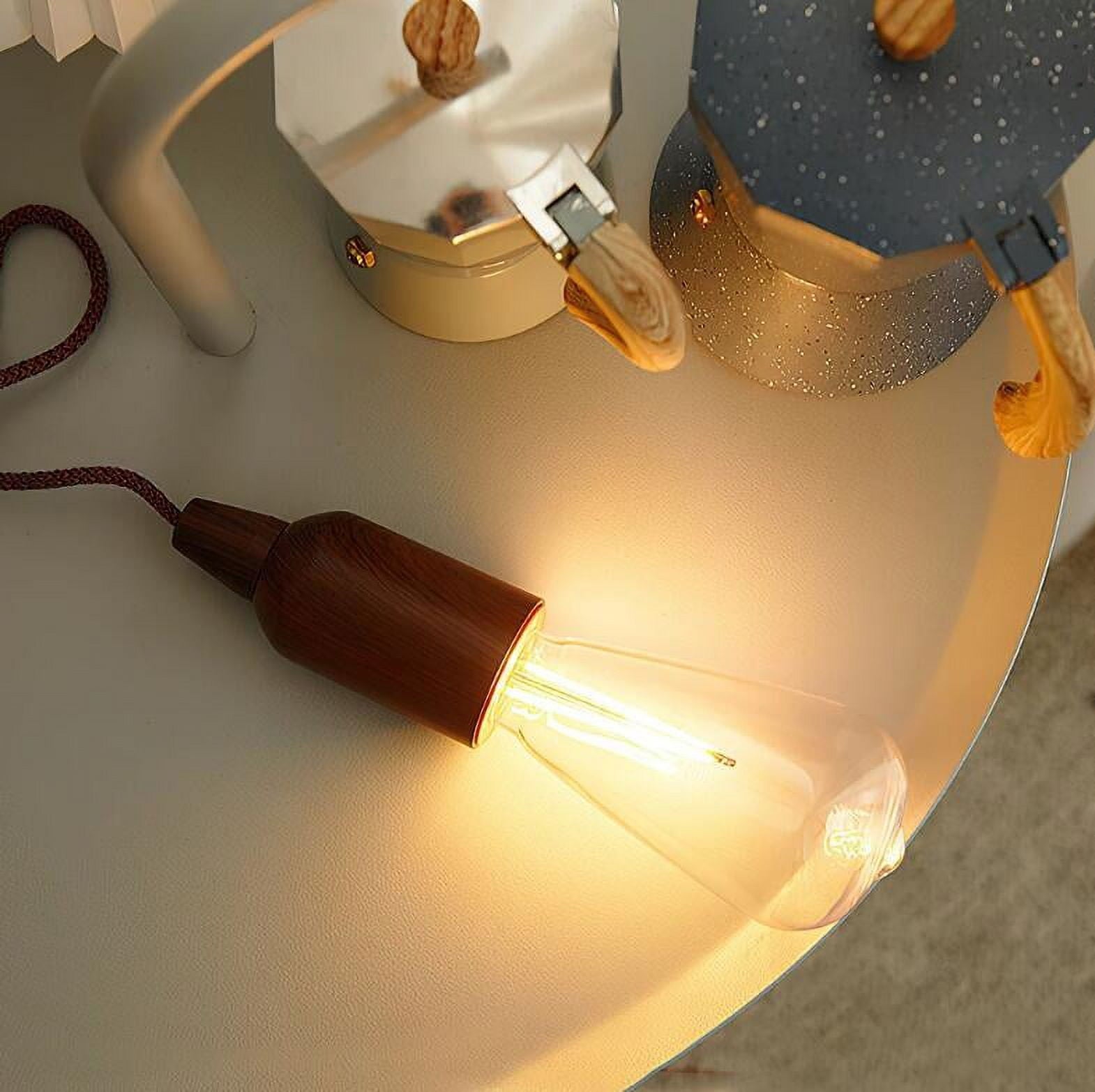 Ledander 2PCS Decorative LED courtyard lamp outdoor waterproof festival decorative wreath battery USB lamp string lamp festival lamp