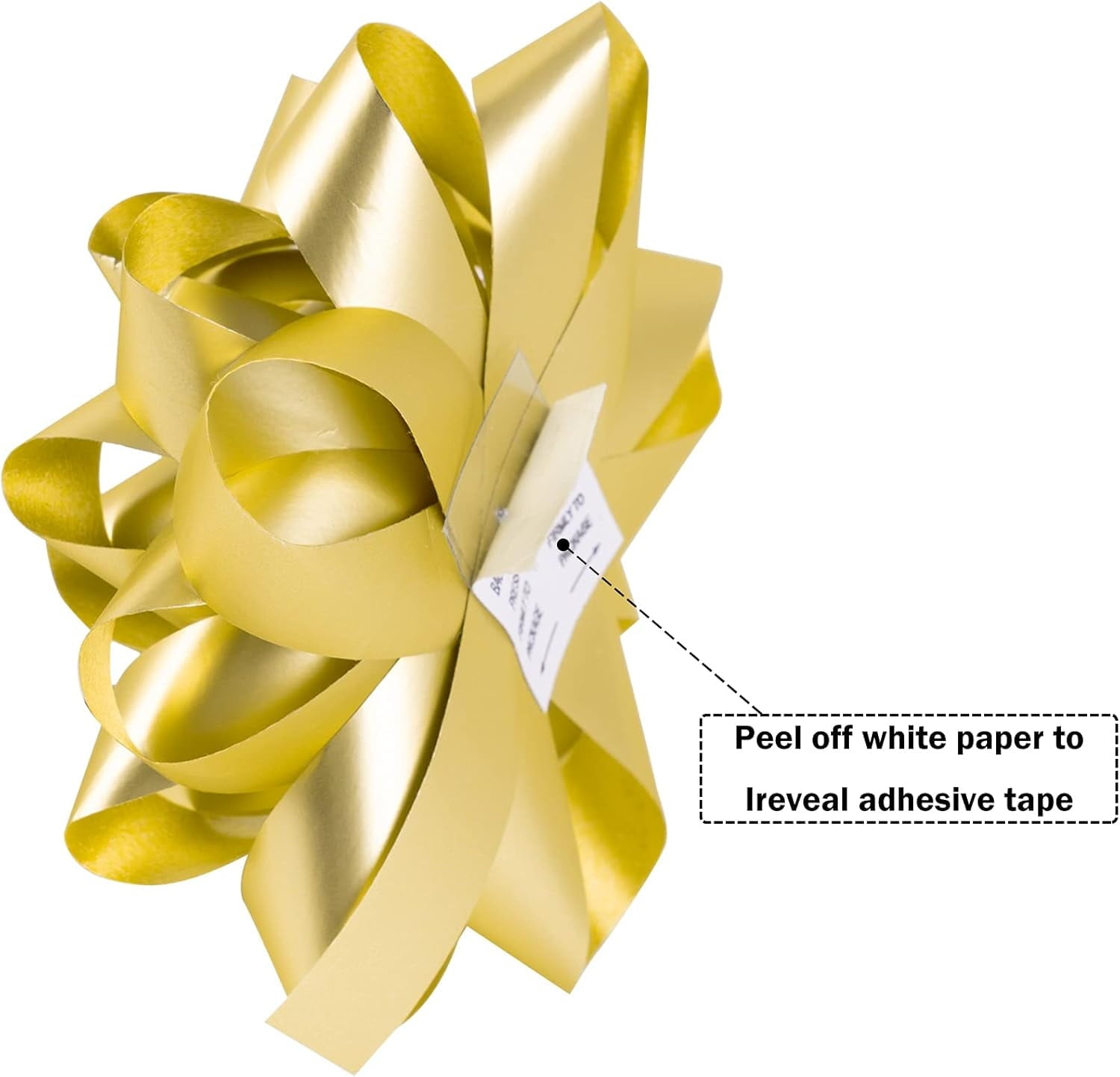 14 Pcs Gift Bows Assortment - 10 Multi Colored Assorted Size Gift Bows(Black, Gold, Silver, Old Gold), 2 Crimped Curling Ribbons, 1 Curly Bow, 1 Tinsel Bow for Christmas and New Year