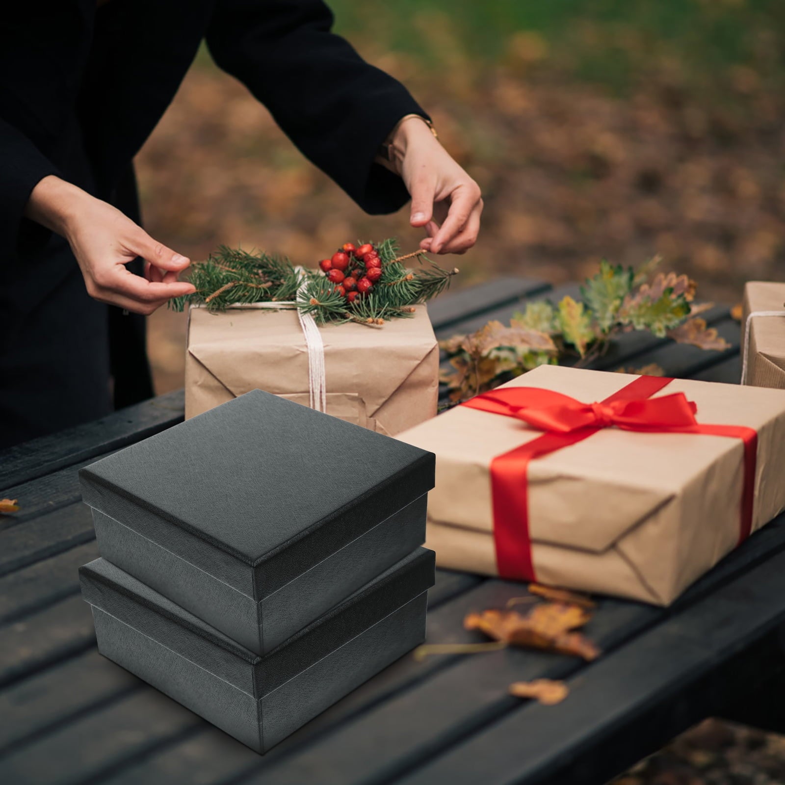 10 Pcs Belt Box Candy Gifts The Gift Gift Packaging Cases Flowers Portable Candy Cases Gift Cases