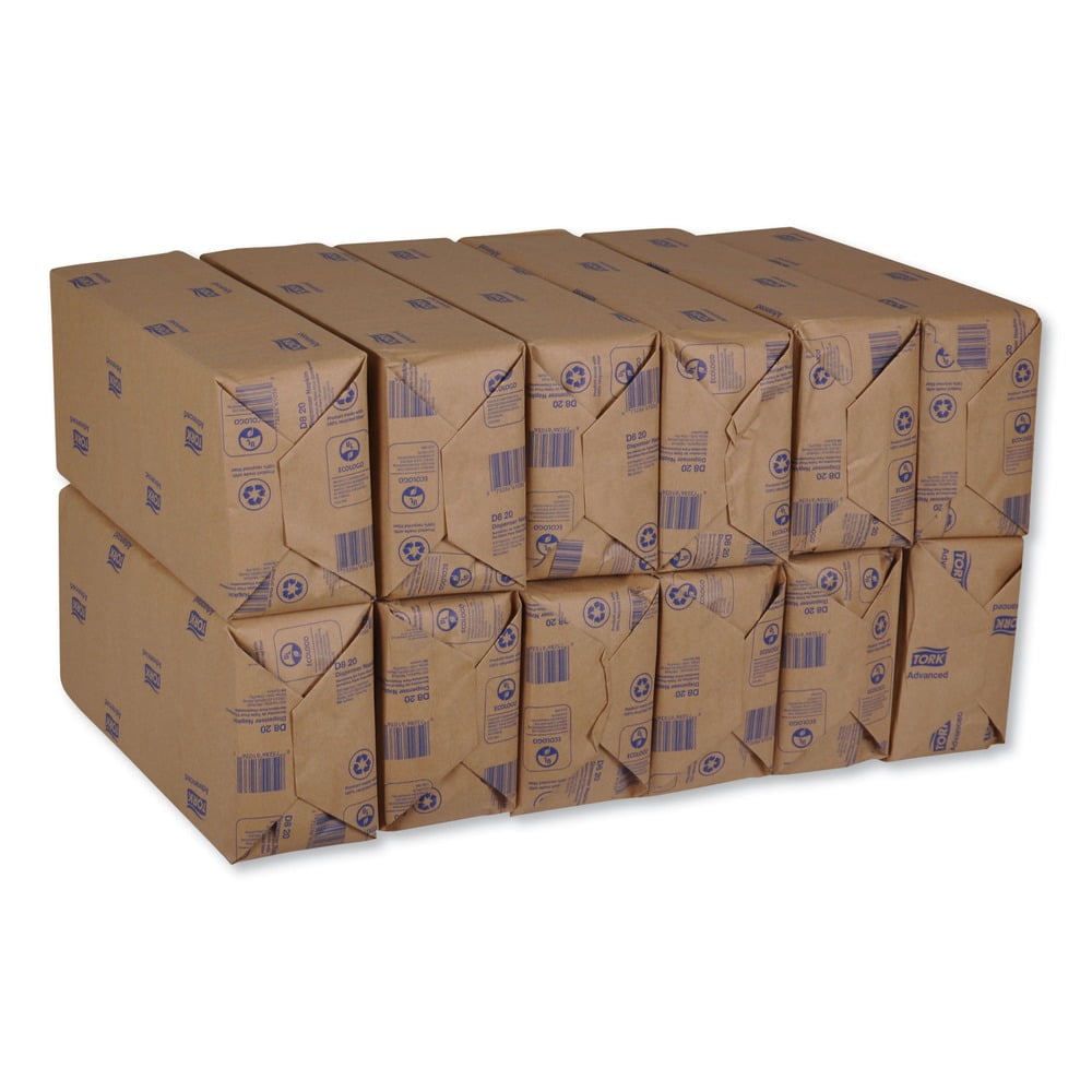 Tork Advanced Soft Minifold Dispenser Napkins, 1-Ply,13" x 12", White, 6000/CT -TRKD820