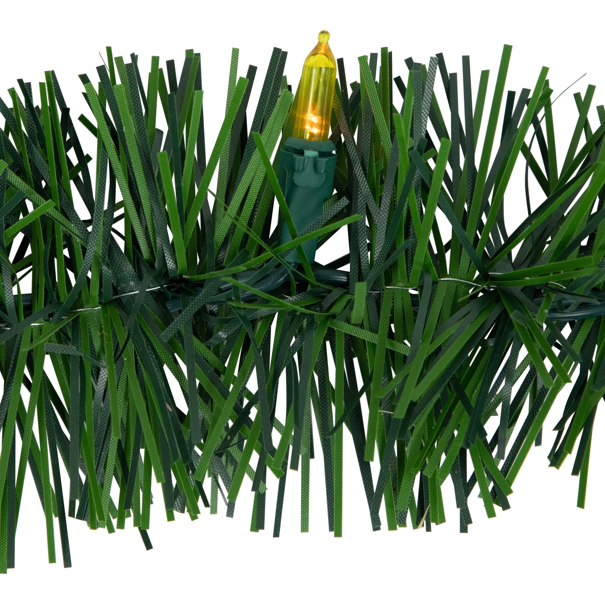 Northlight 18' x 3" Pre-Lit Pine Artificial Christmas Garland, Multicolor LED Lights
