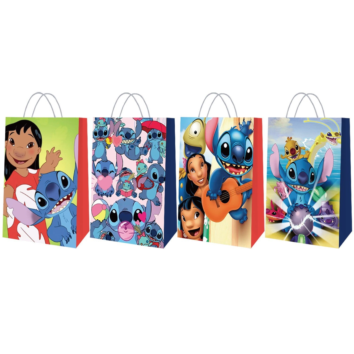 24 Pcs Lio Cartoon Party Gift Bags, Birthday party bags, Cartoon candy bags, Party Supplies（8.26"×5.9"×3.15"）