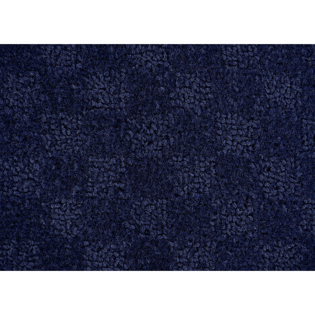 Garland Rug Medallion Navy Indoor Runner Rug, 3' x 8'