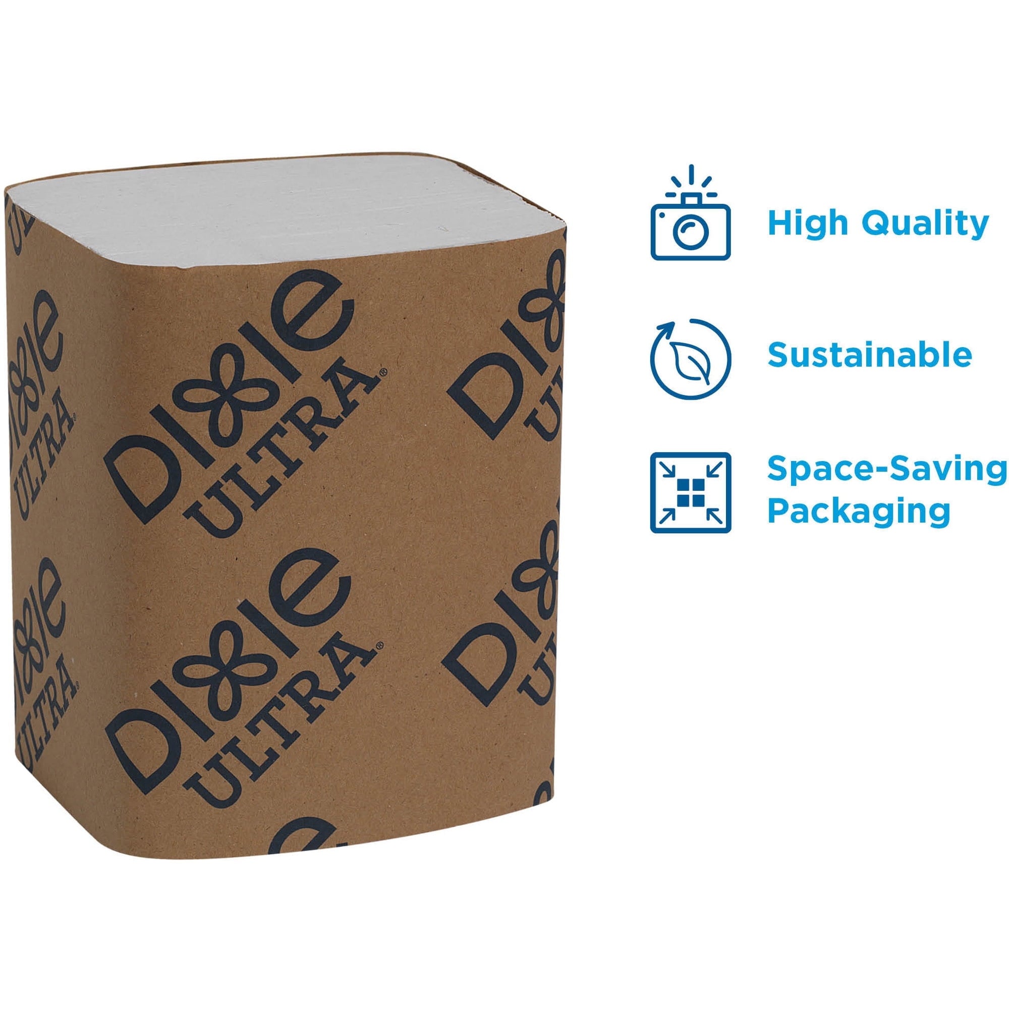 Dixie Ultra Interfold 2-Ply Napkin Refill, 32006, White, 6,000 Count