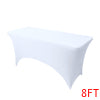 Unique Bargains Spandex Tablecloth 1 Pack Table Cover for 4 Foot Table Coffee 4FT