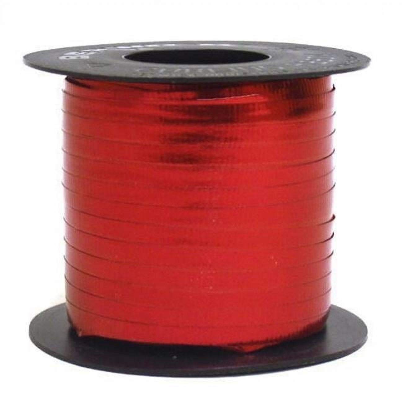 AI-5100-Q01 0.18 in. x 250 Yards Metallic Red Curling Ribbon