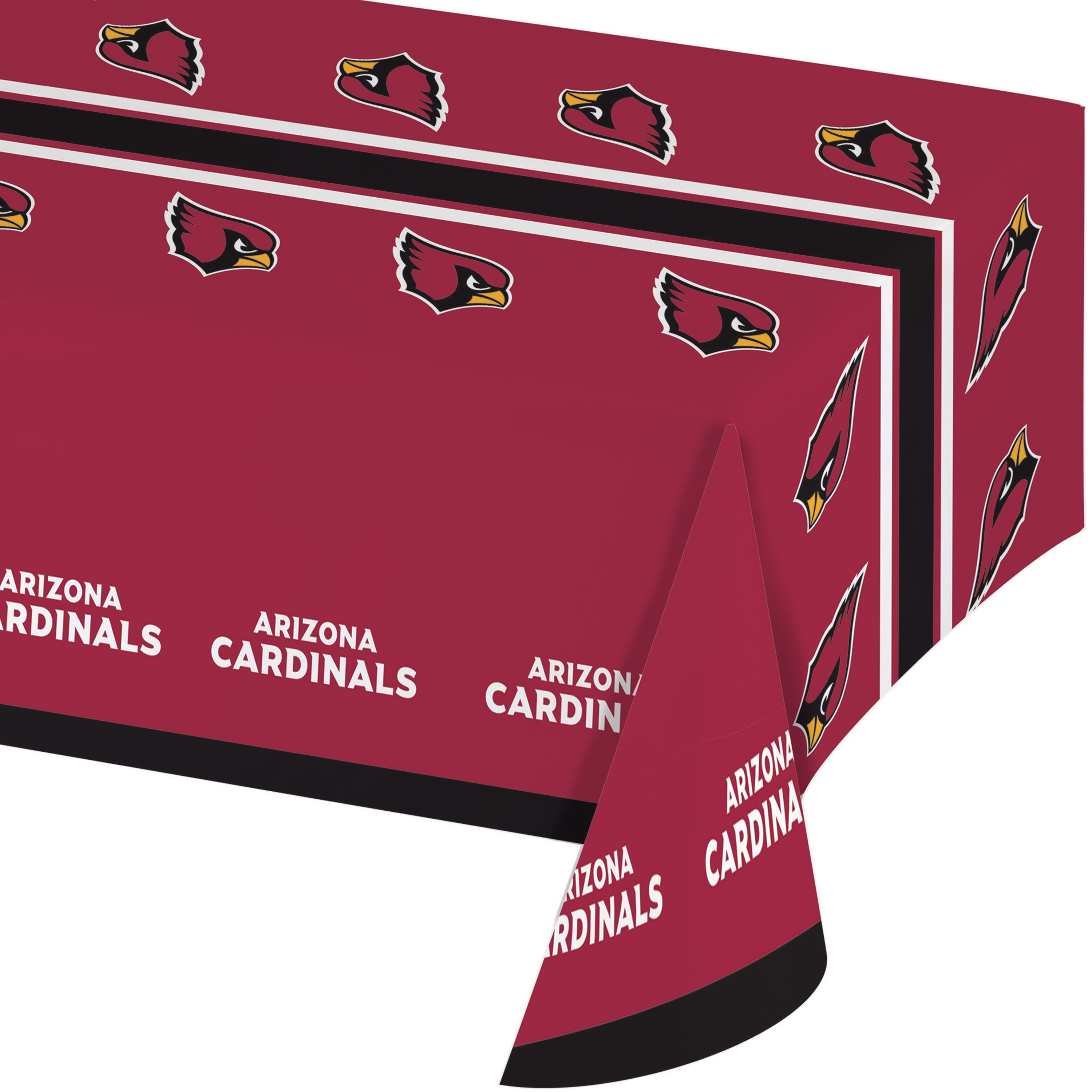 Arizona Cardinals Plastic Tablecloths, 3 Count