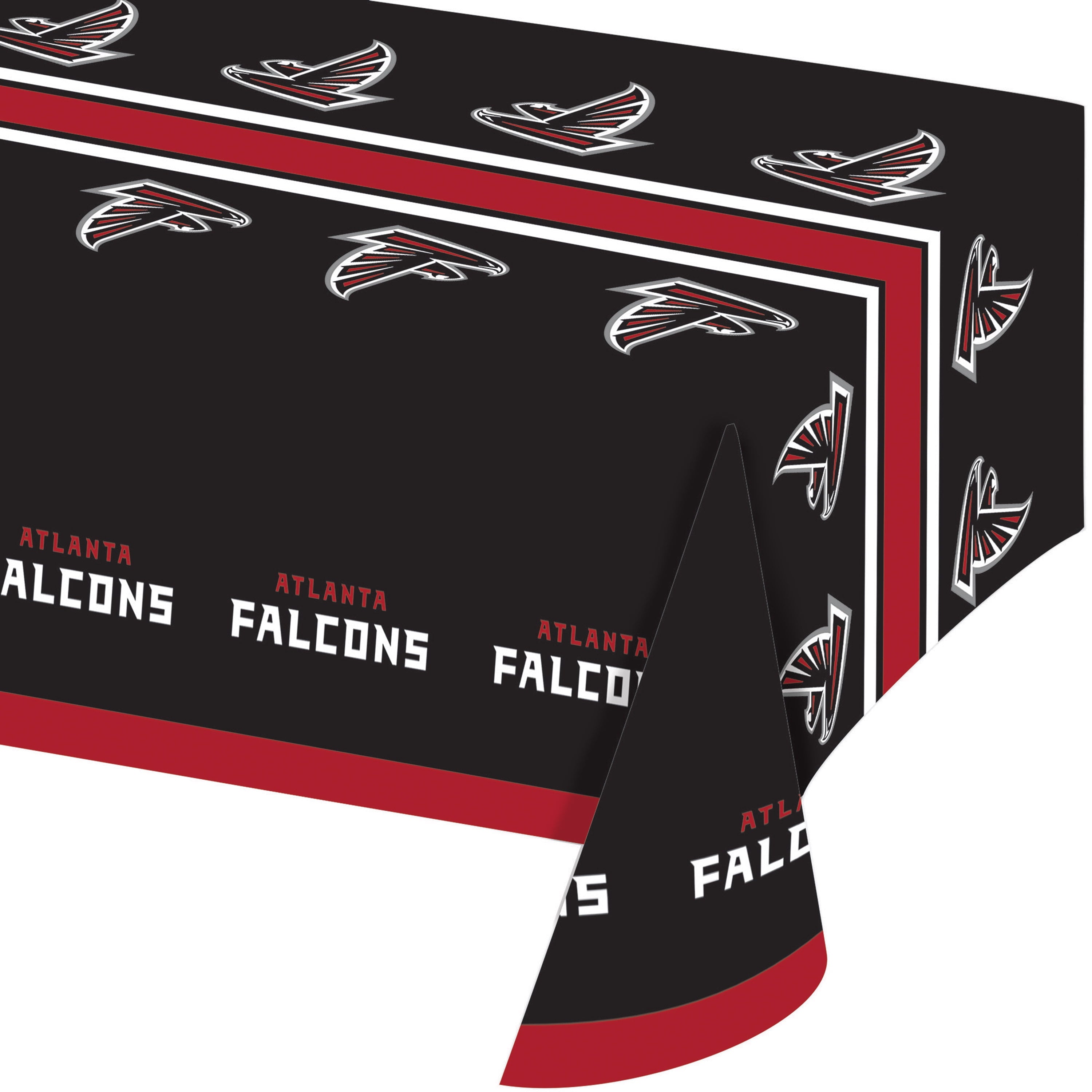 Atlanta Falcons Plastic Tablecloths, 3 Count