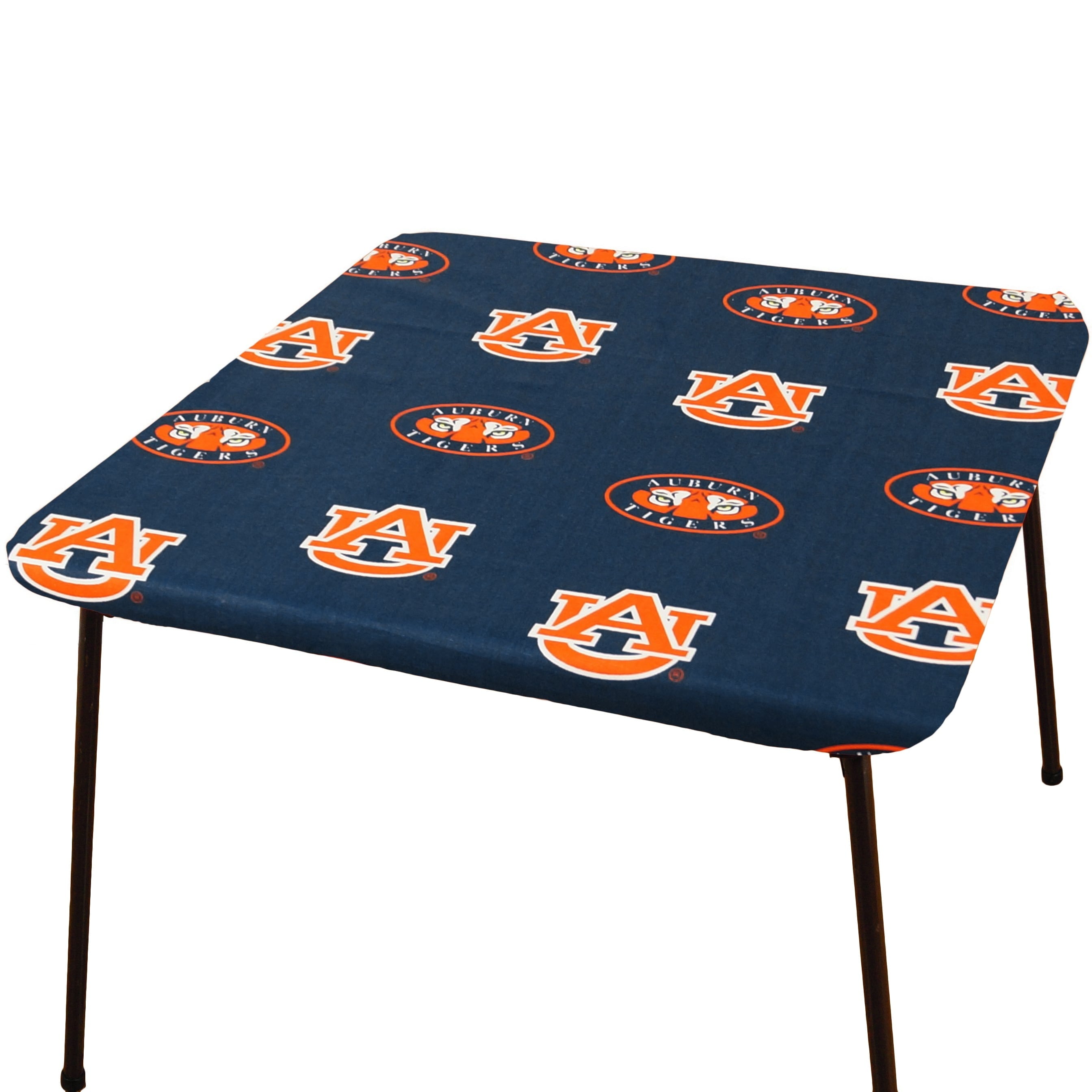 Clemson Tigers Tailgate Fitted Tablecloth, 72" x 30", 6 ft table - 72" x 30", 6 ft table