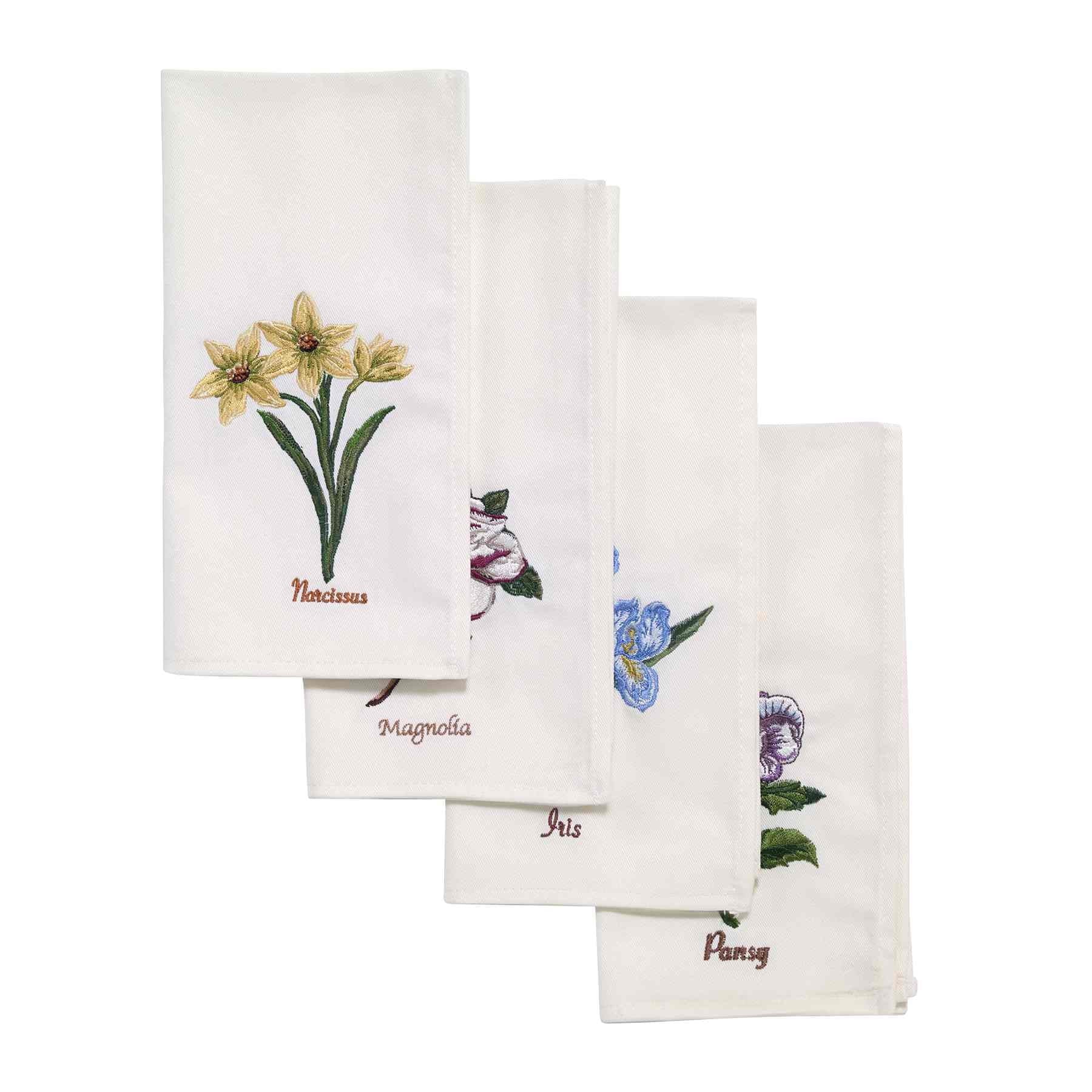 Botanic Garden 60X84 Tablecloth Ivory