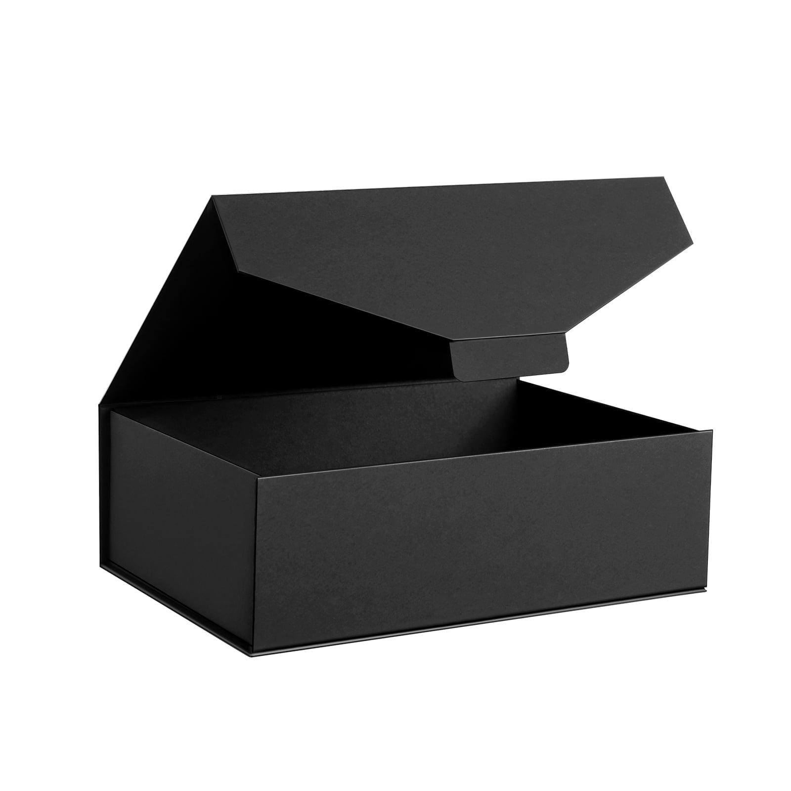 BAKIPACK Extra Large Gift Box, 16.3x14.2x5 inches, Purple Magnetic Gift Box with Lid for Present