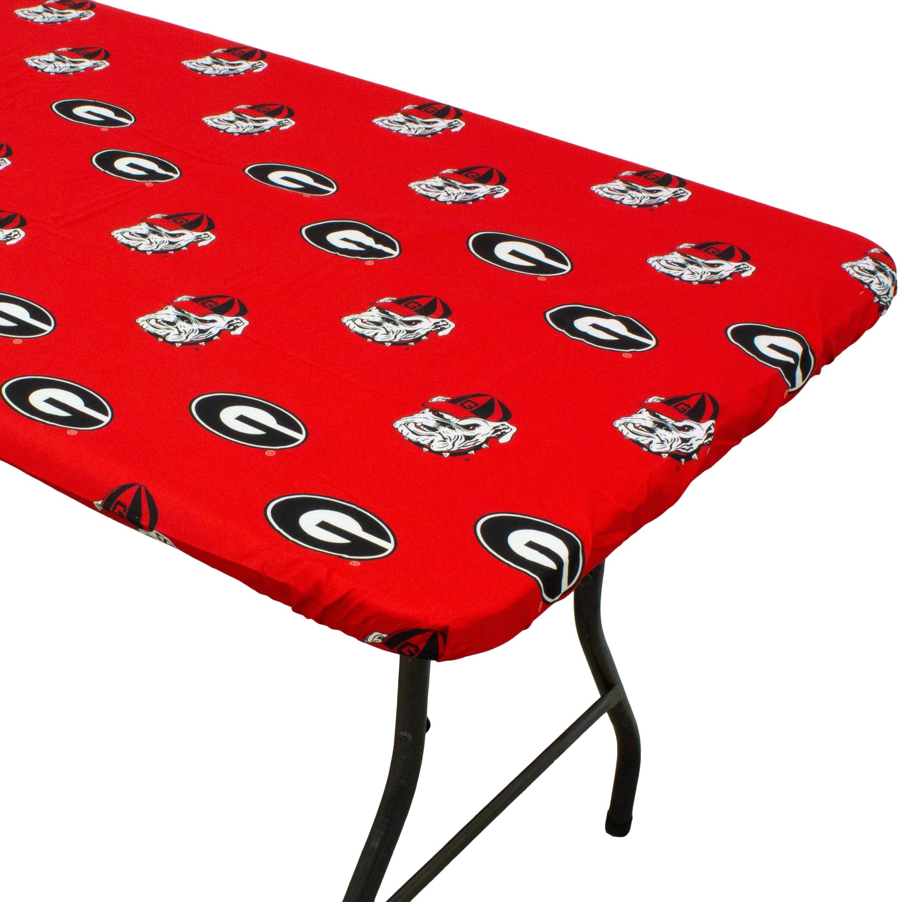 Michigan Wolverines Tailgate Fitted Tablecloth, 72" x 30", 6 ft table - 72" x 30", 6 ft table