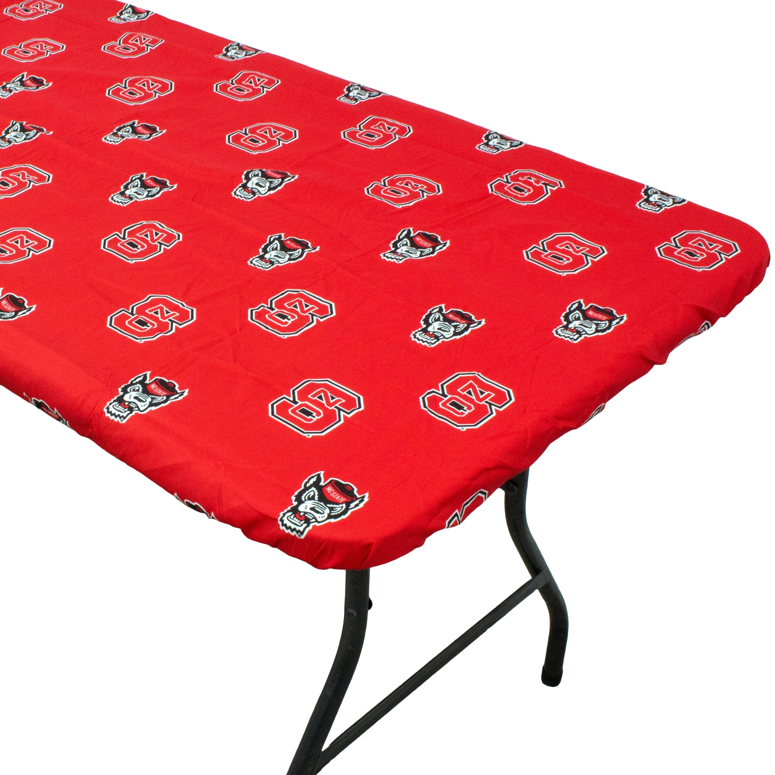 Michigan Wolverines Tailgate Fitted Tablecloth, 72" x 30", 6 ft table - 72" x 30", 6 ft table