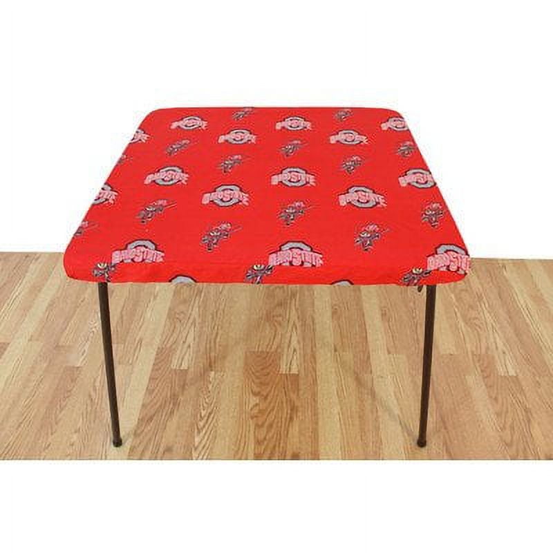 Michigan Wolverines Tailgate Fitted Tablecloth, 72" x 30", 6 ft table - 72" x 30", 6 ft table