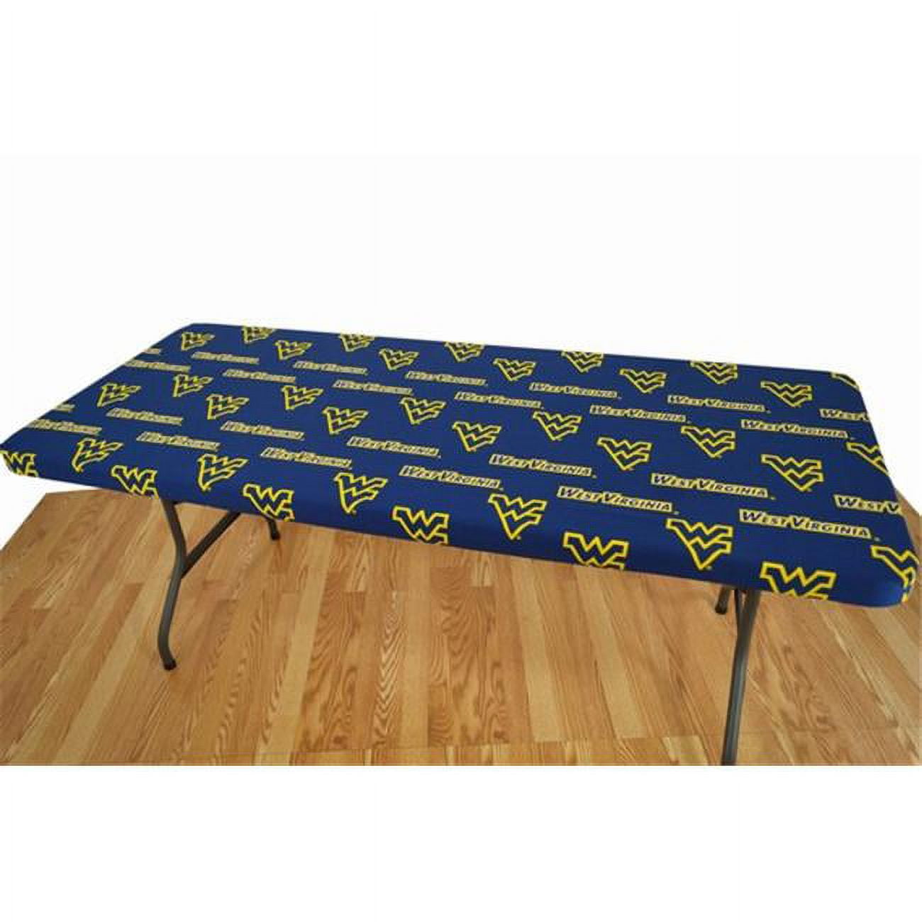 Clemson Tigers Tailgate Fitted Tablecloth, 72" x 30", 6 ft table - 72" x 30", 6 ft table