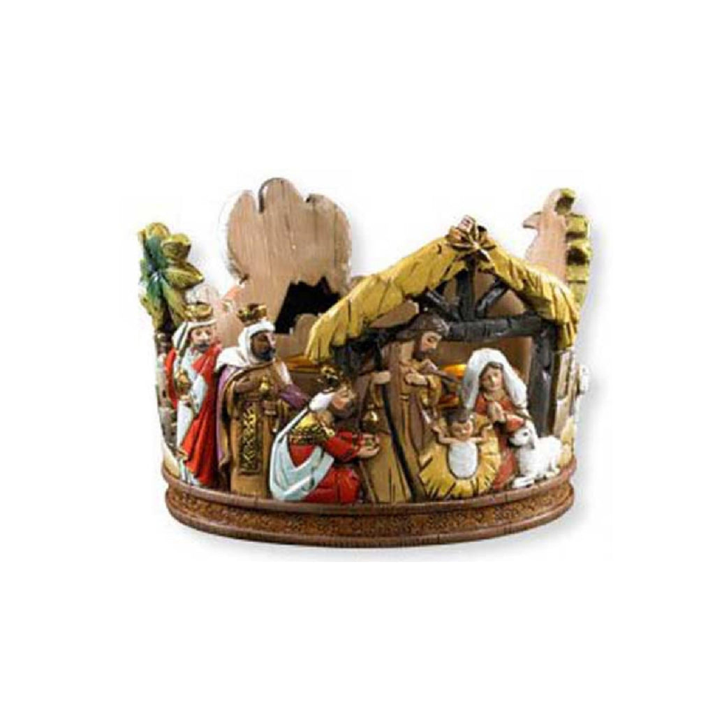 Creative Brands Nativity Advent 3.5 in Candle Holder
