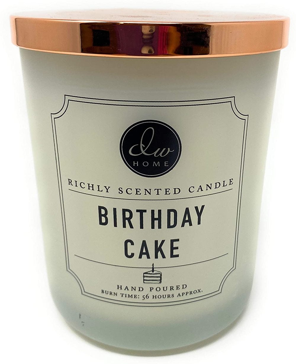 DW HOME Birthday Cake Large Candle with Copper LID