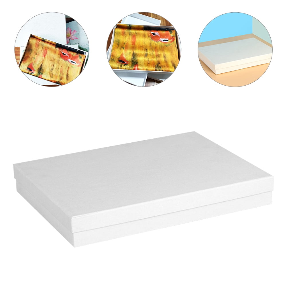 FRCOLOR  10 Pcs Christmas Gift Boxes Wrapping Big Large Moving White