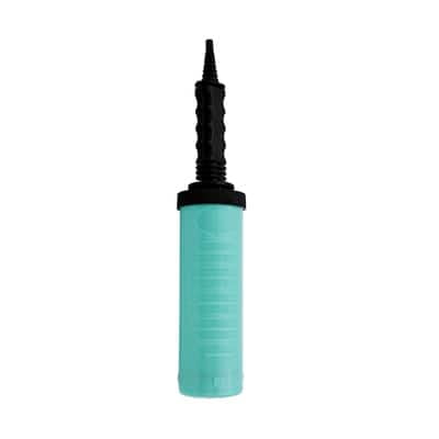 Green & Black Plastic Balloon Hand Pump by Celebrate It – 2" x 12.2" - Ideal for Inflating Party Balloons for Birthdays - Graduations & Events - 12 Pack