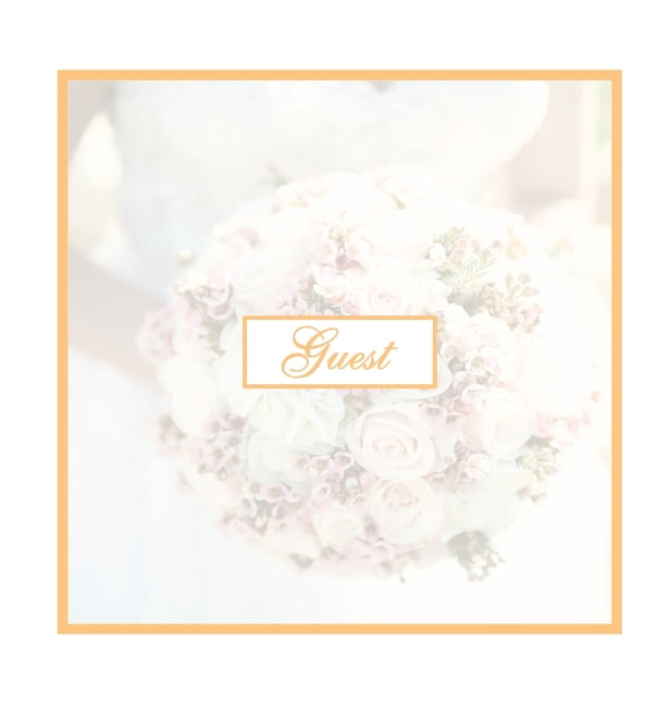 Guest Book for Wedding: Hardcover Guestbook With 110 Pages 8.5 x 8.5 Memory Sign In Book Keepsake For Wedding Guest, Eng, (Hardcover)