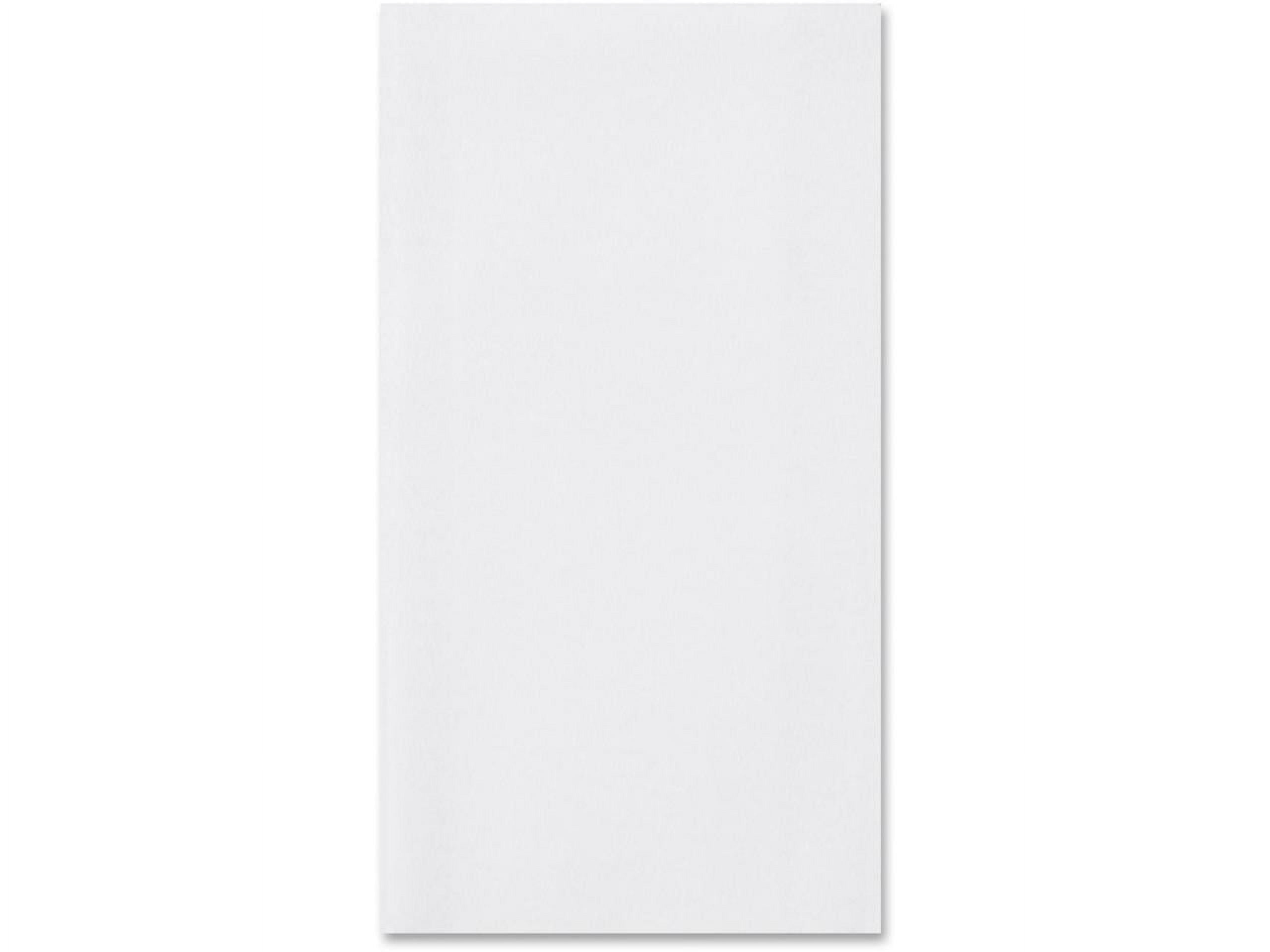 Hoffmaster Linen-Like Guest Towels, 12 x 17, White, 125 Towels/Pack, 4 Packs/Carton -HFM856499