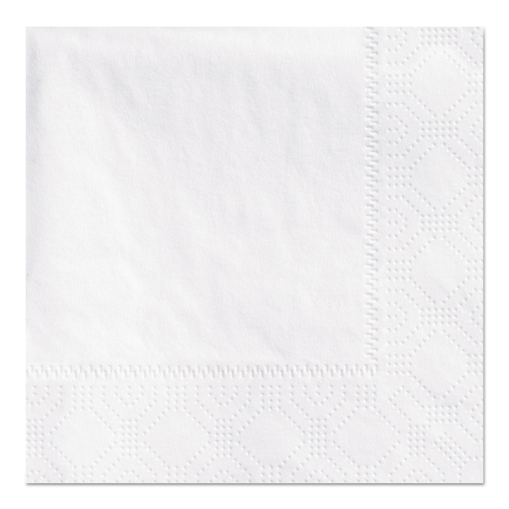 Hoffmaster Two-Ply White Embossed Beverage Napkins, 1000 count