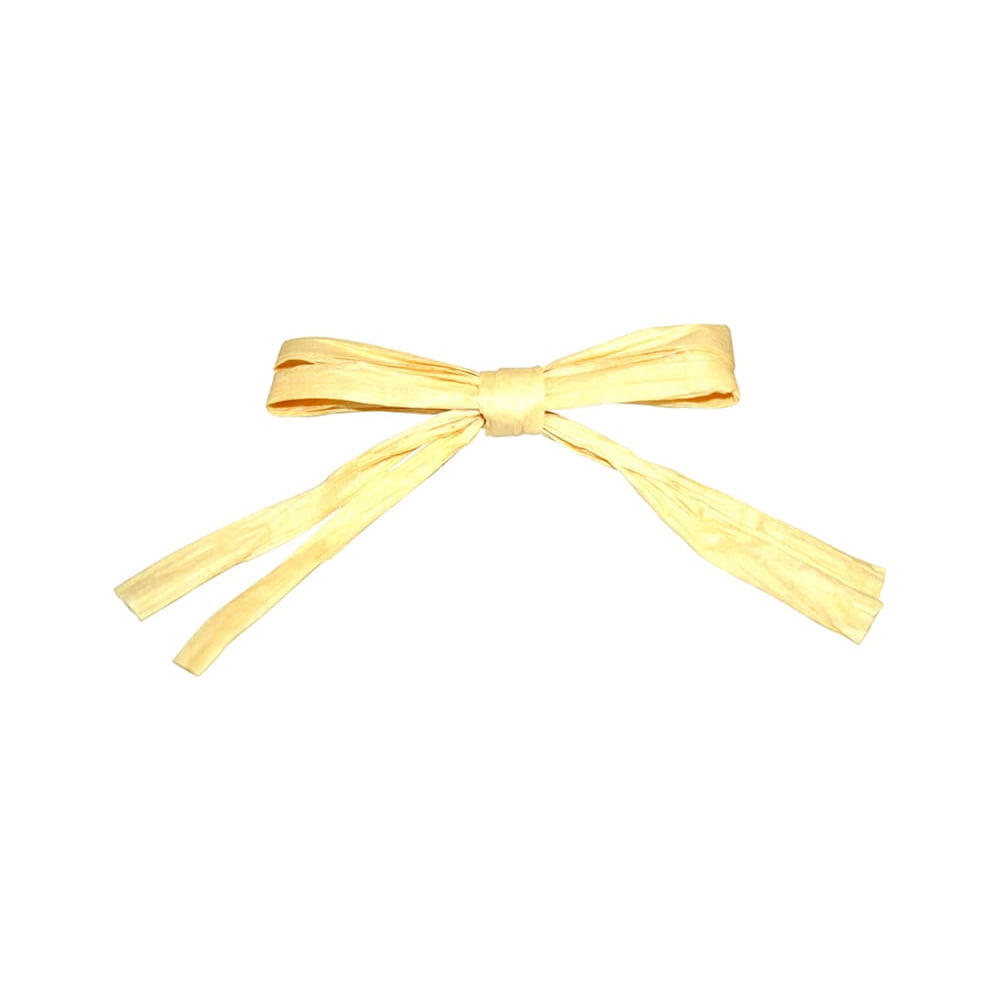 JAM Paper Raffia Twist Tie Bows, Turquoise, 1/4 inch, 100/Pack