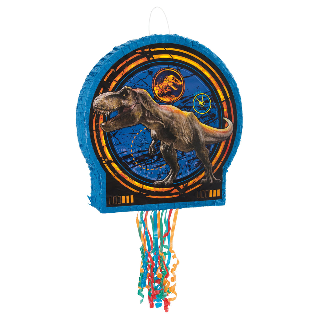 Jurassic World Pinata, Pull String, 19.5 x 19 in