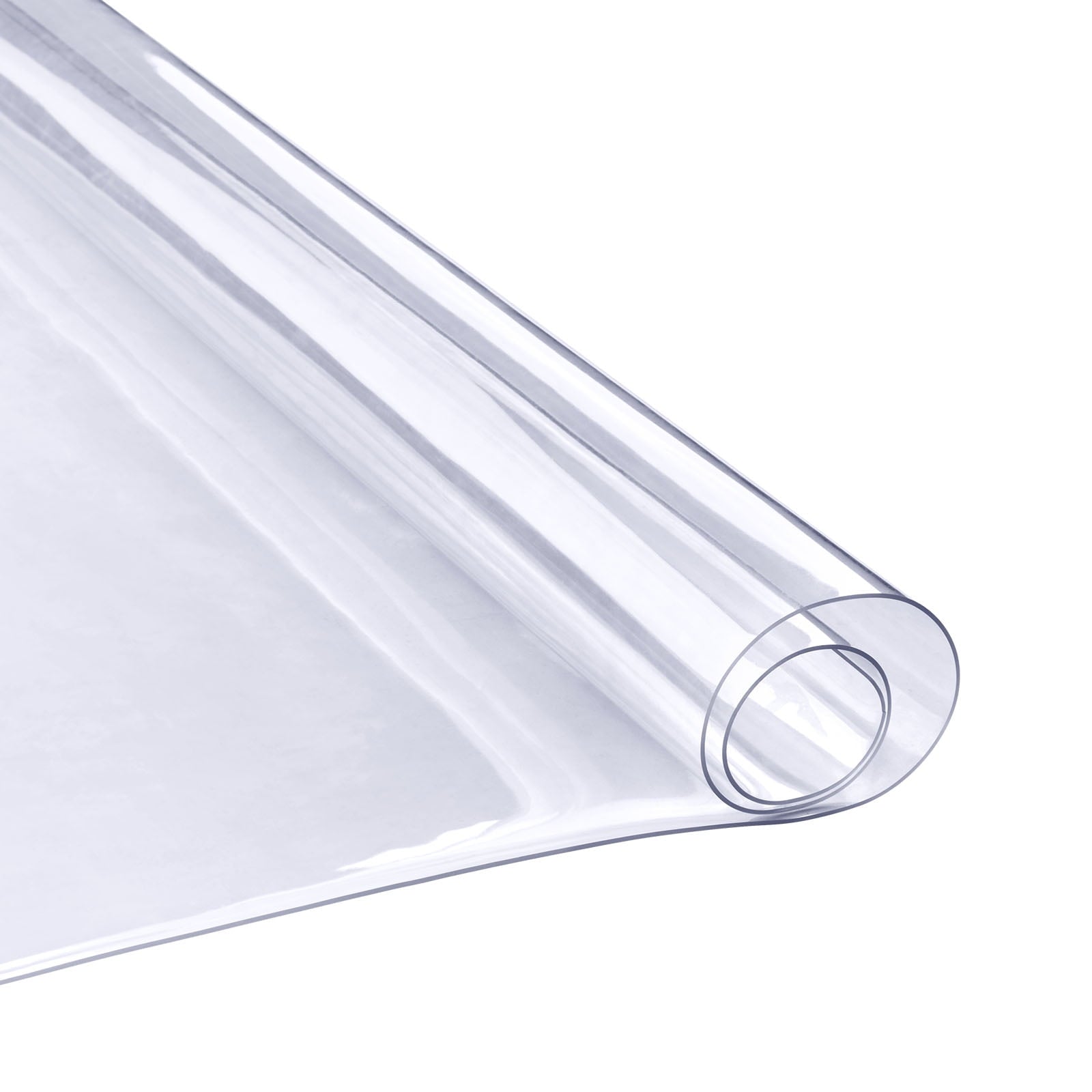 KFFKFF Frosted Desk Protector, 36x60 in, 1.5mm Thick, Rectangle, PVC, Water-Resistant & Simple to Clean, Ideal for Office, Dining, or Nightstand