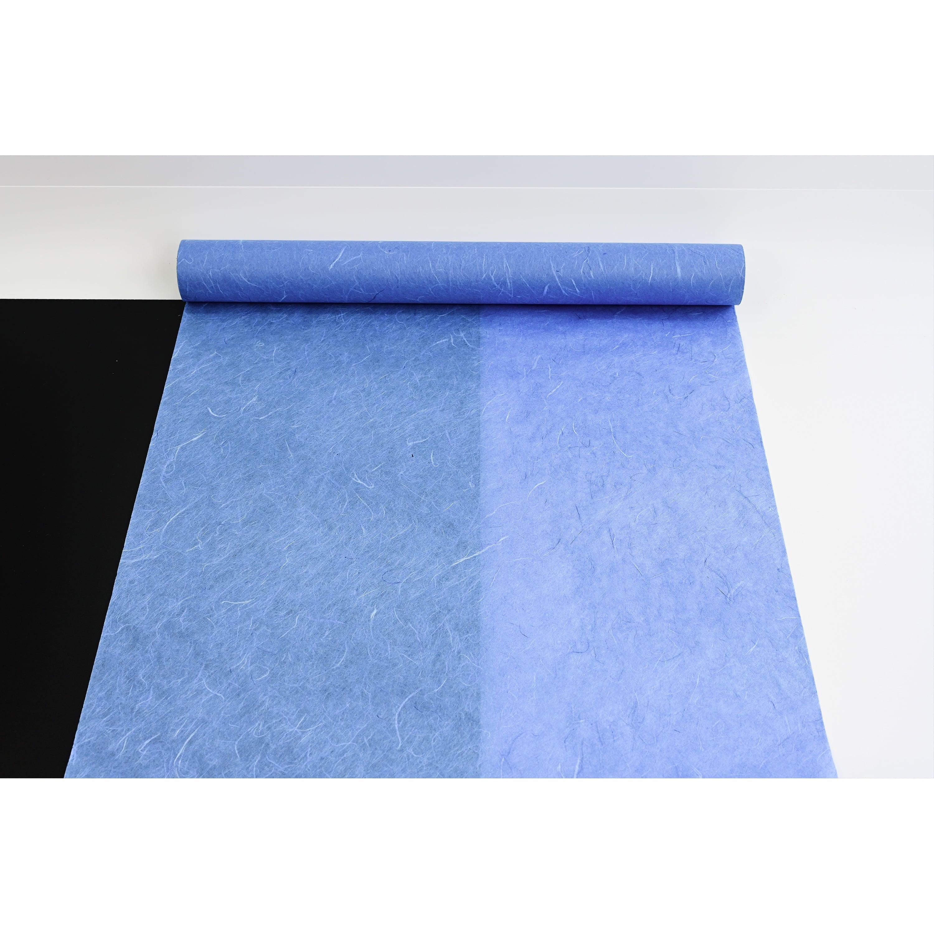 Korean Paper Hanji Natural Mulberry Fiber Texture Gift Wrapping Packaging Decorative Wallpaper UnYongJi Roll White 54Cm x 20m (21.3 x 787.4 Inches)