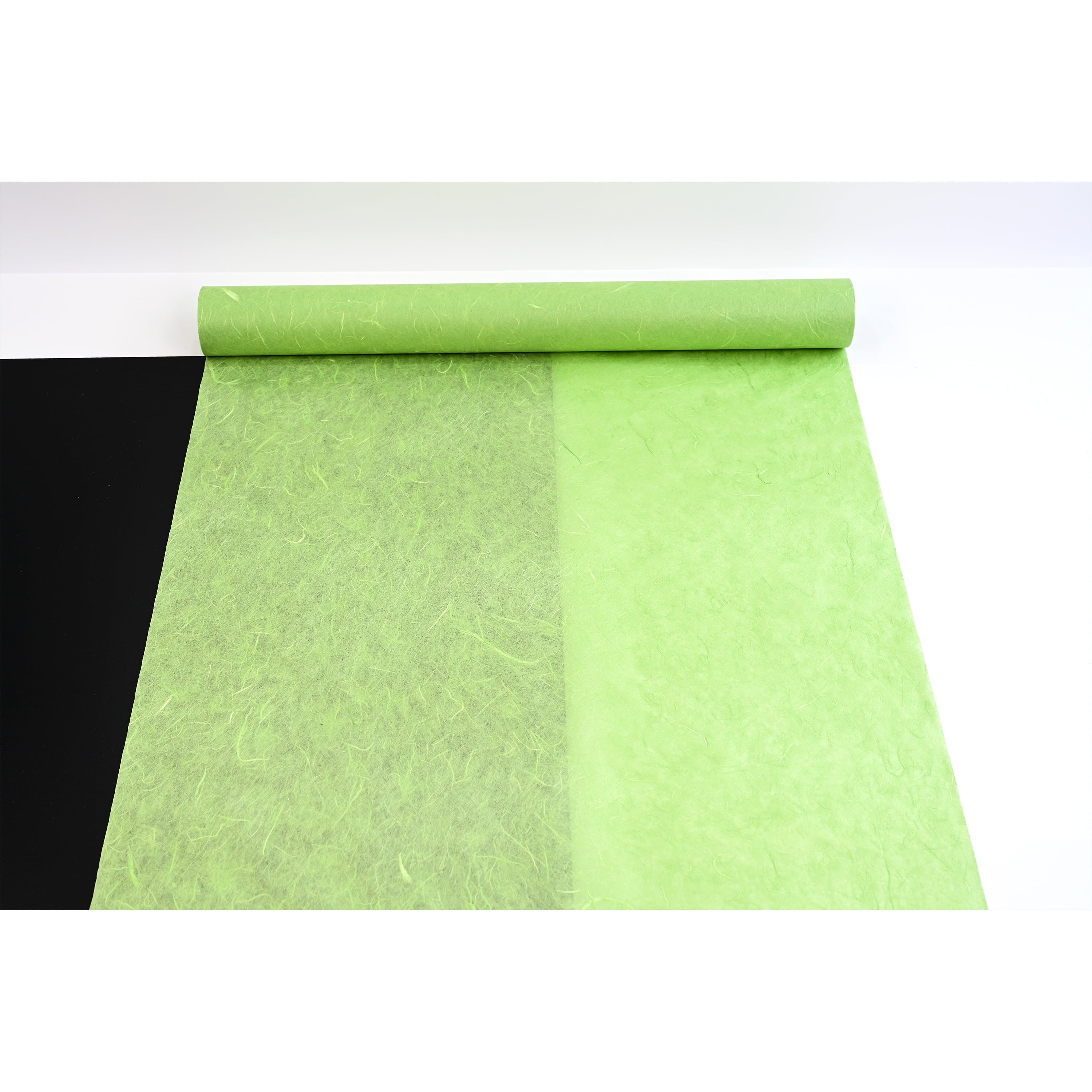 Korean Paper Hanji Natural Mulberry Fiber Texture Gift Wrapping Packaging Decorative Wallpaper UnYongJi Roll White 54Cm x 20m (21.3 x 787.4 Inches)