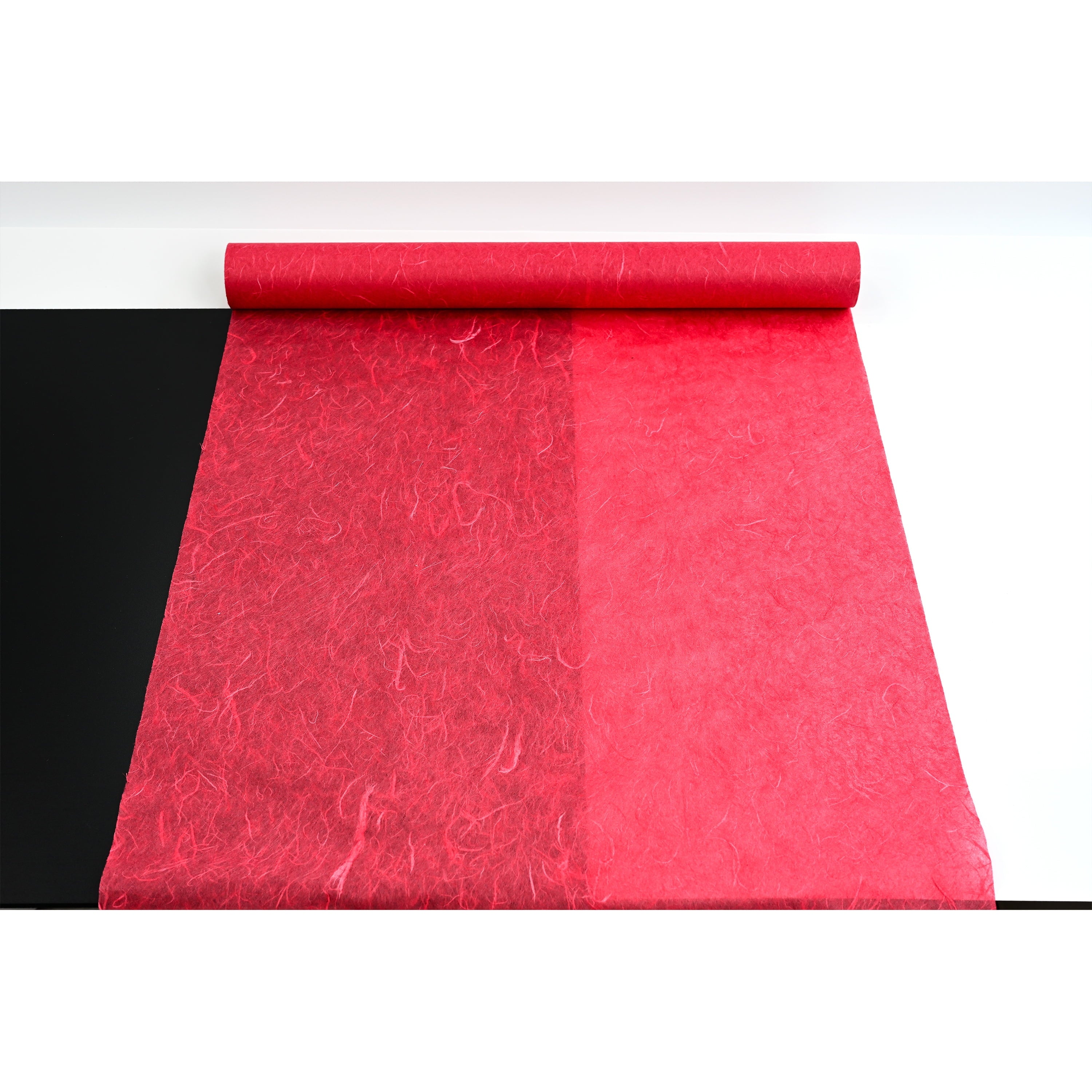 Korean Paper Hanji Natural Mulberry Fiber Texture Gift Wrapping Packaging Decorative Wallpaper UnYongJi Roll White 54Cm x 20m (21.3 x 787.4 Inches)
