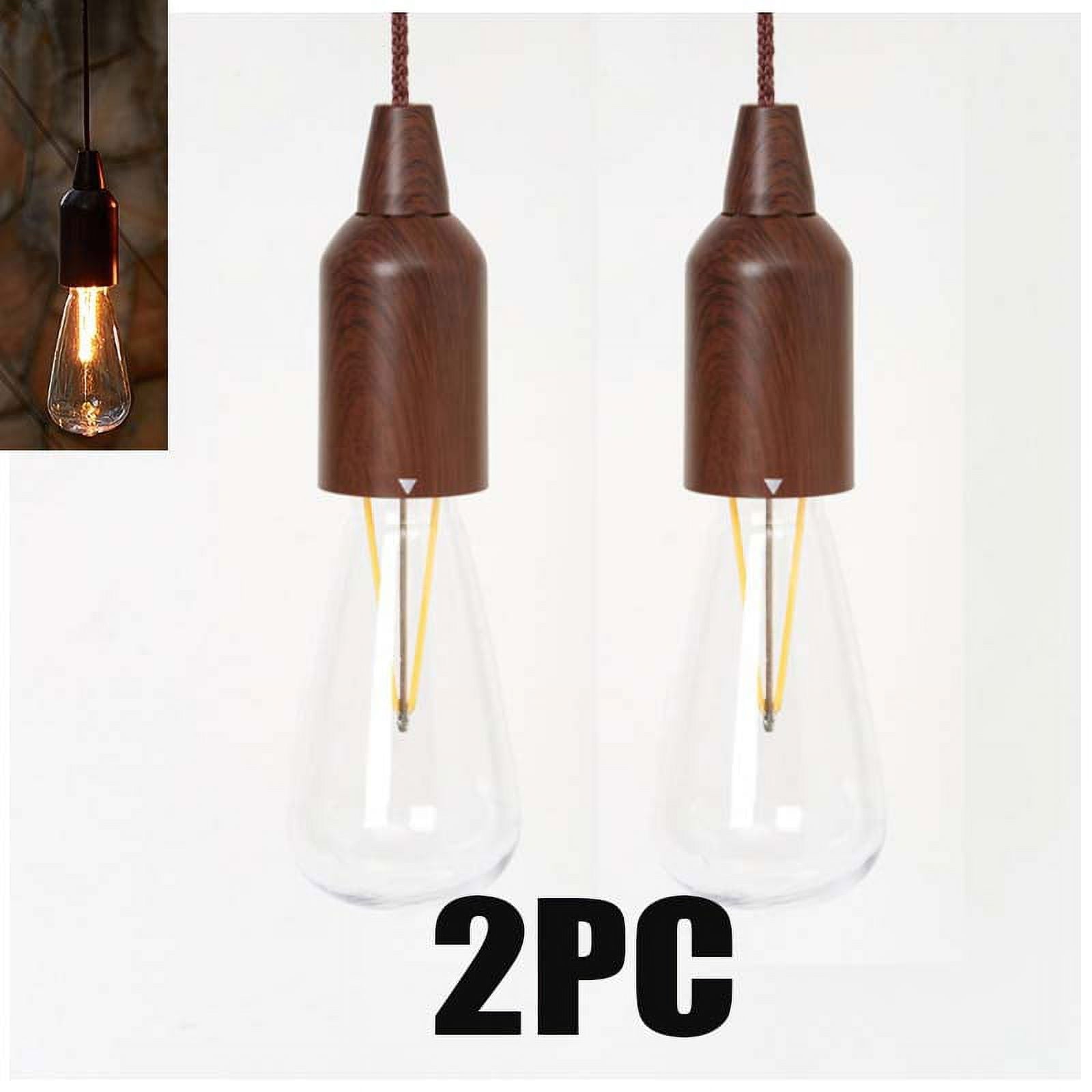 Ledander 2PCS Decorative LED courtyard lamp outdoor waterproof festival decorative wreath battery USB lamp string lamp festival lamp