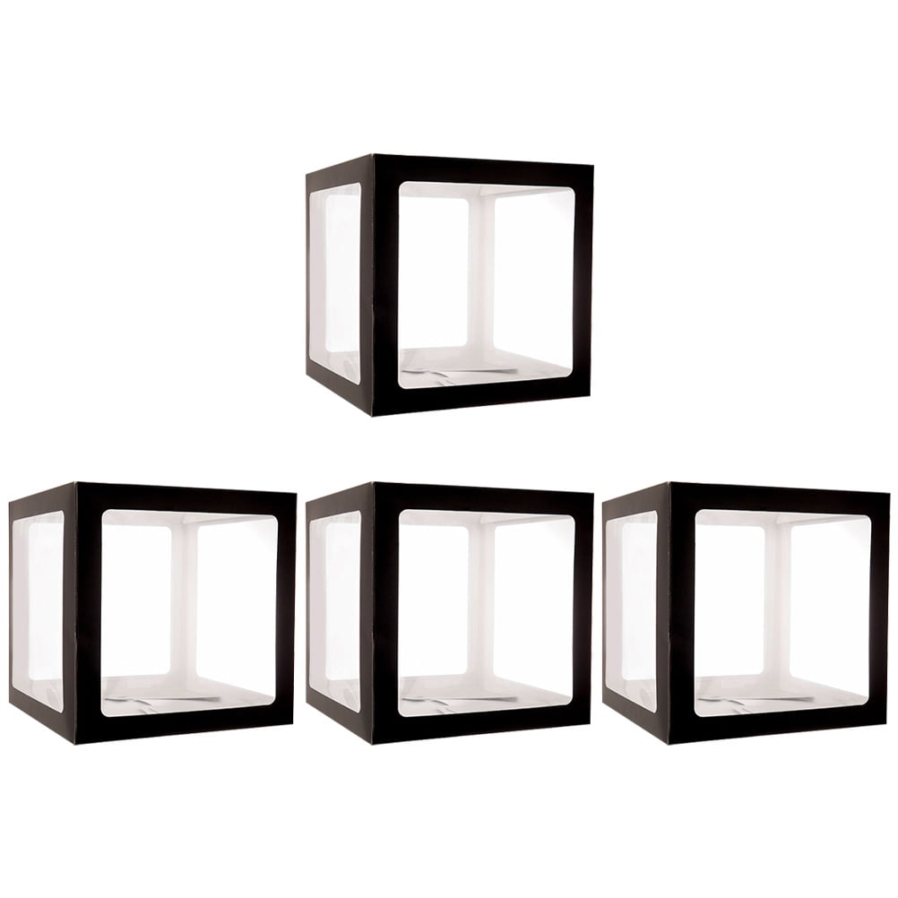 Masteelf  4 Pcs Balloons Birthday Gift Box DIY Decoration Empty Boxes